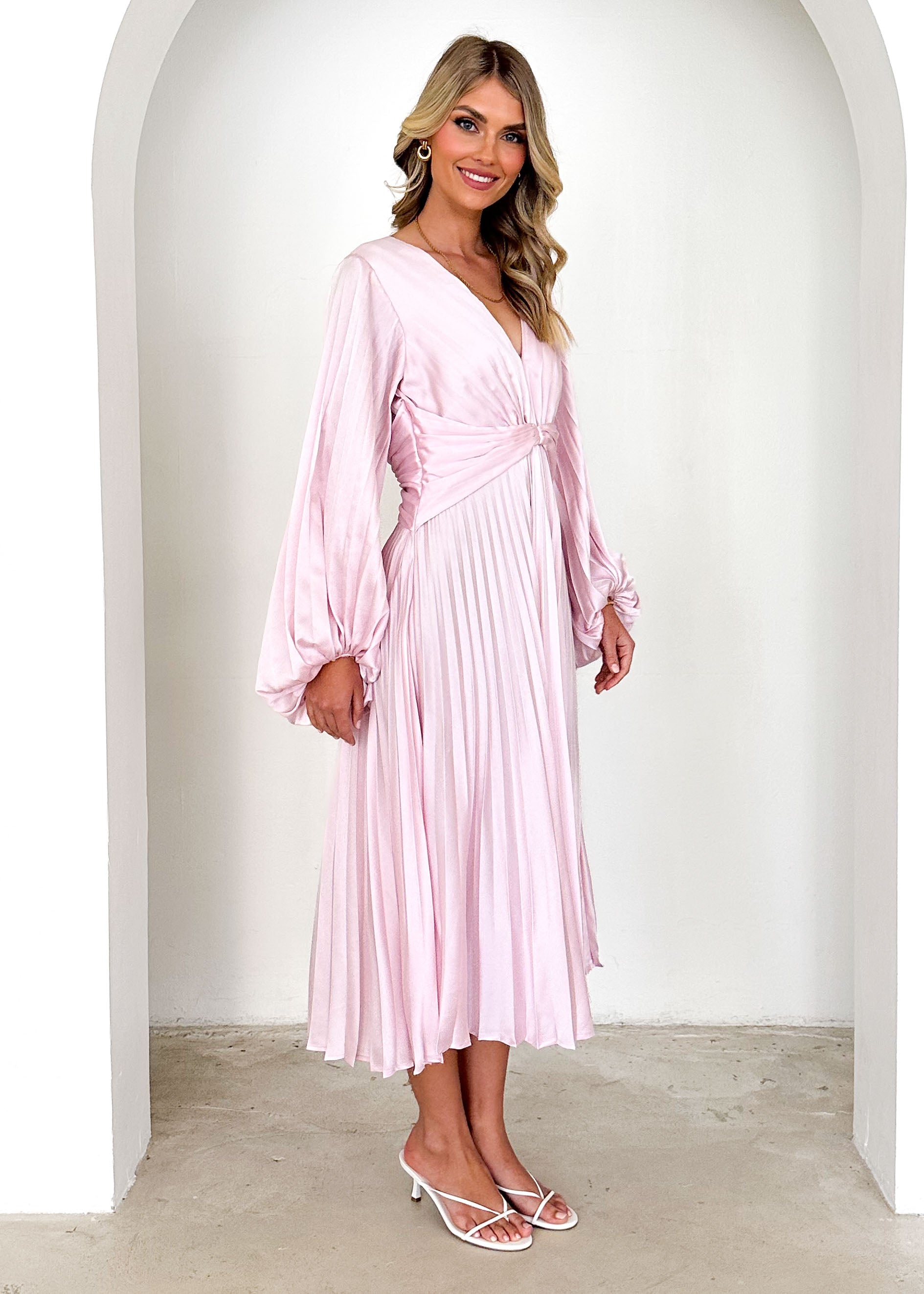 Narina Midi Dress - Blush