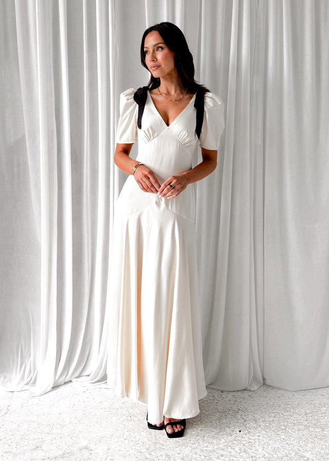 Ettara Maxi Dress - Cream