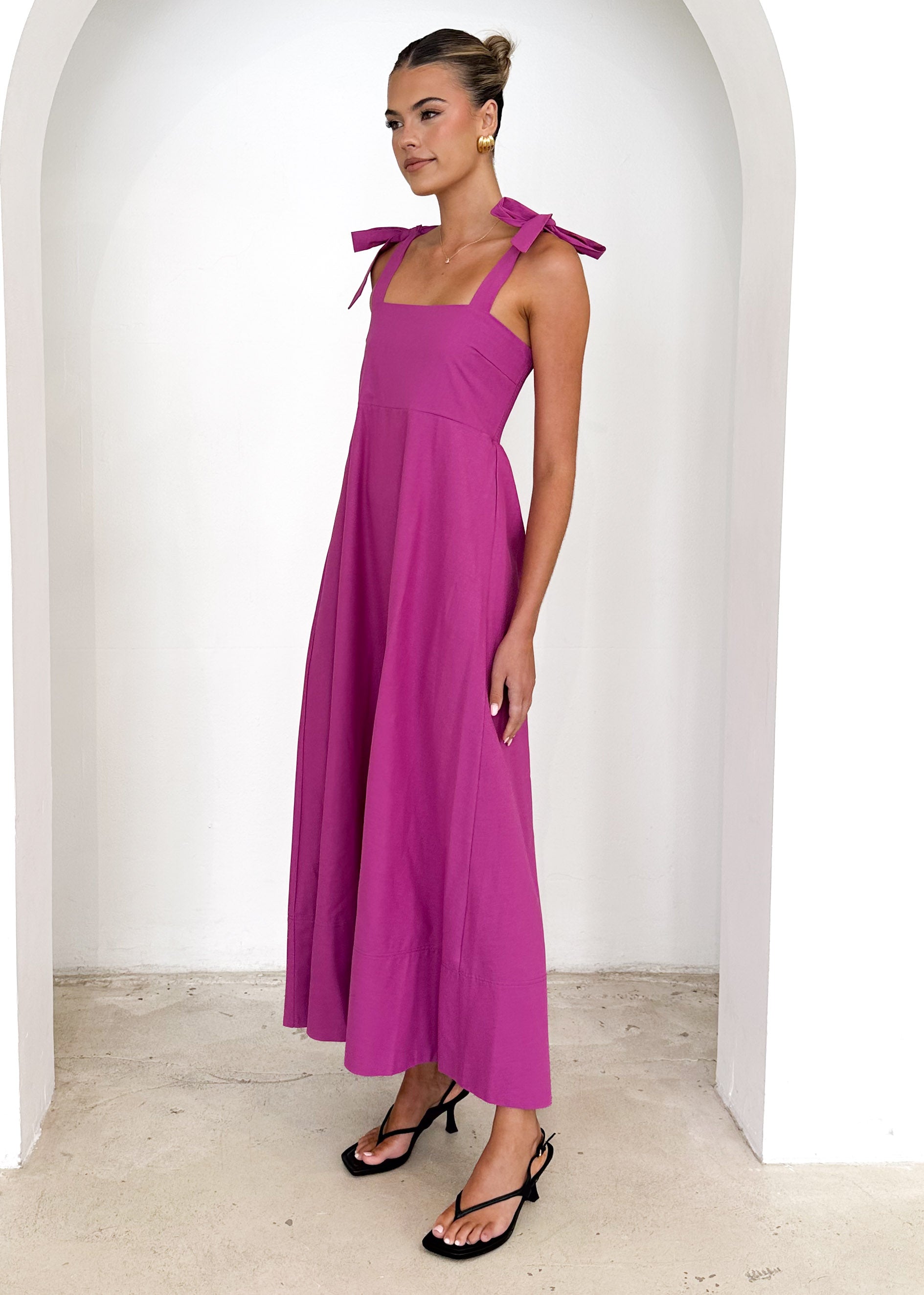 Aruba Maxi Dress - Purple