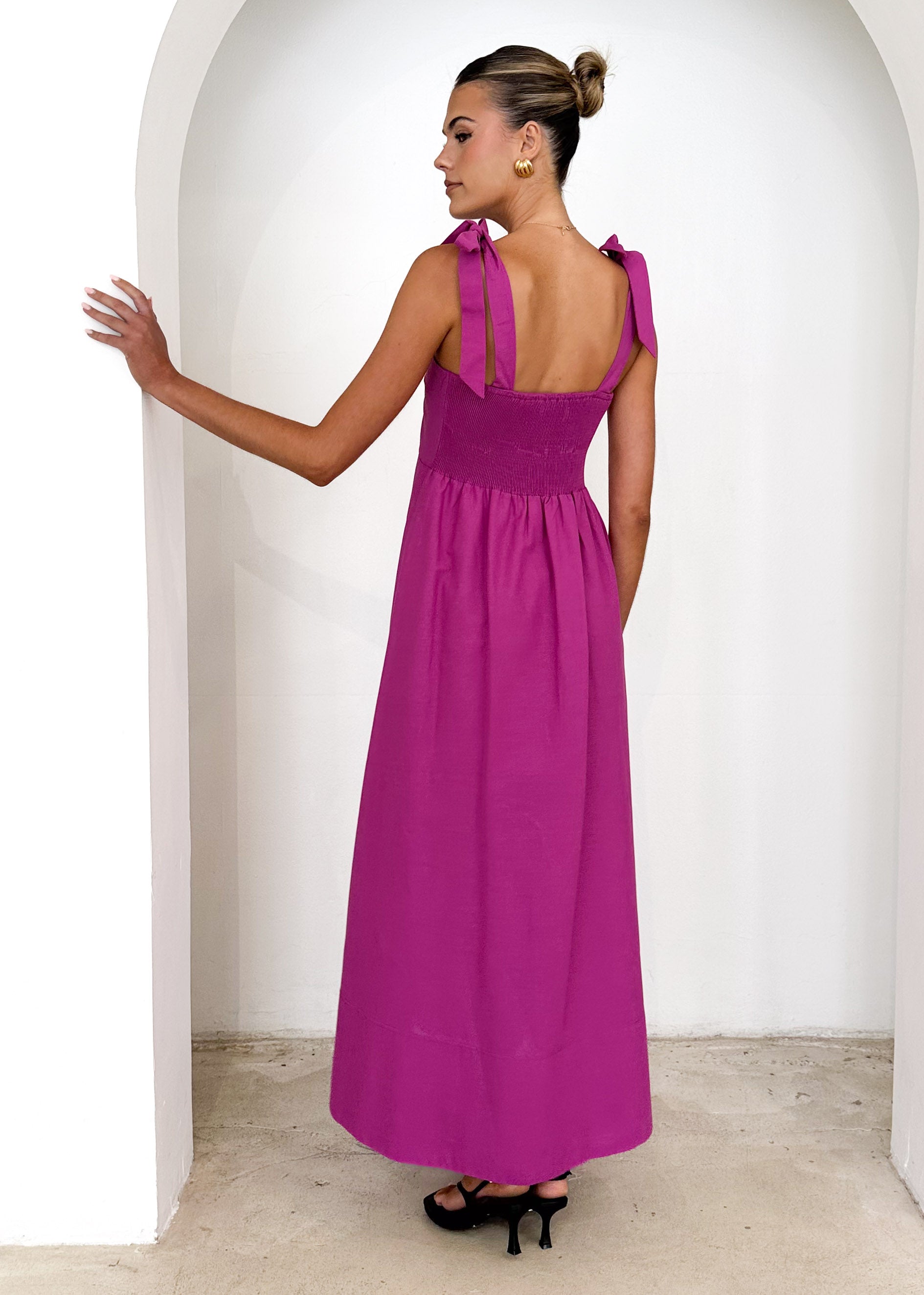 Aruba Maxi Dress - Purple