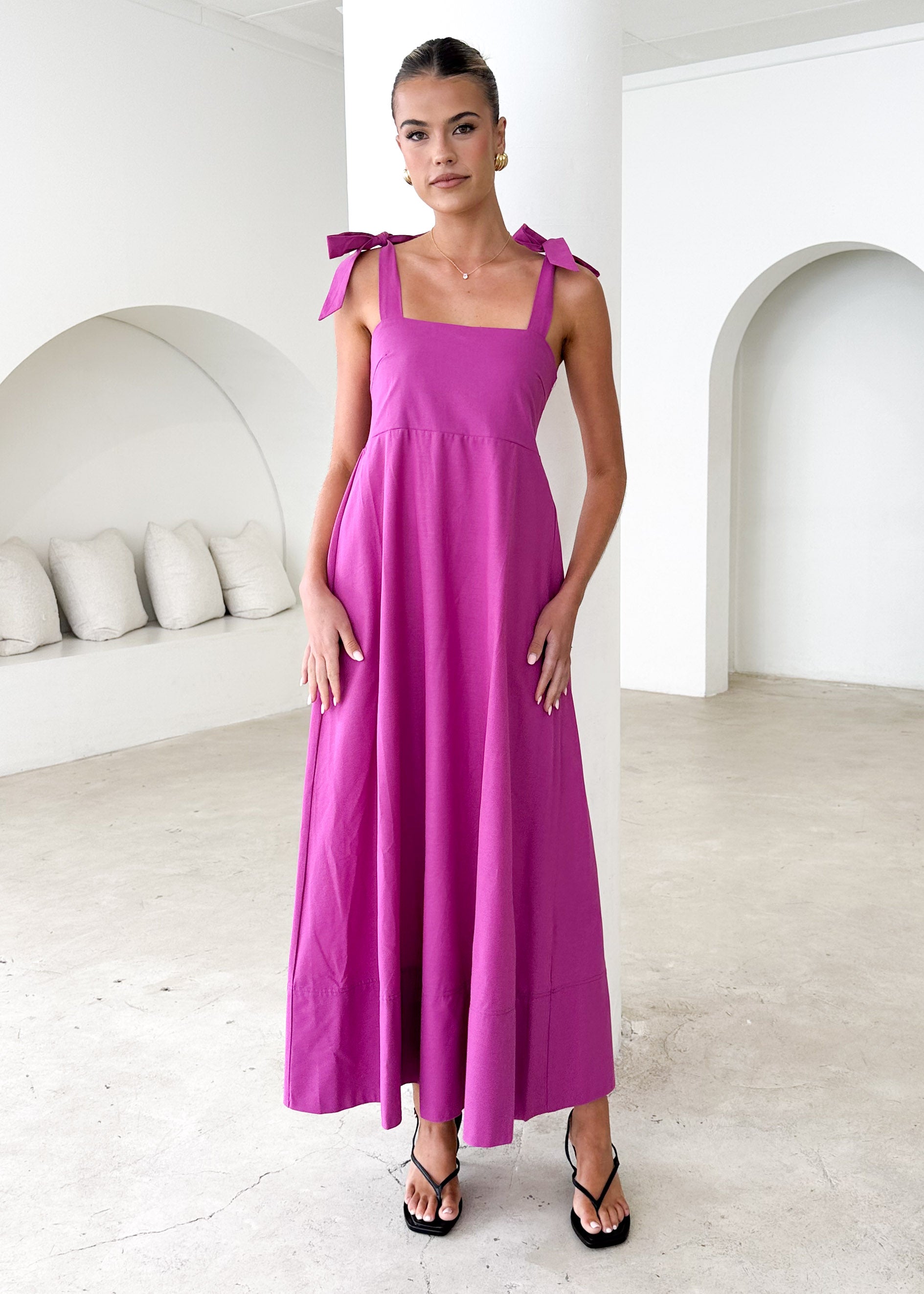 Aruba Maxi Dress - Purple