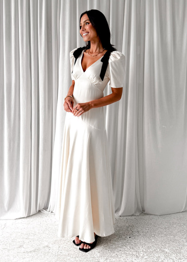 Ettara Maxi Dress - Cream