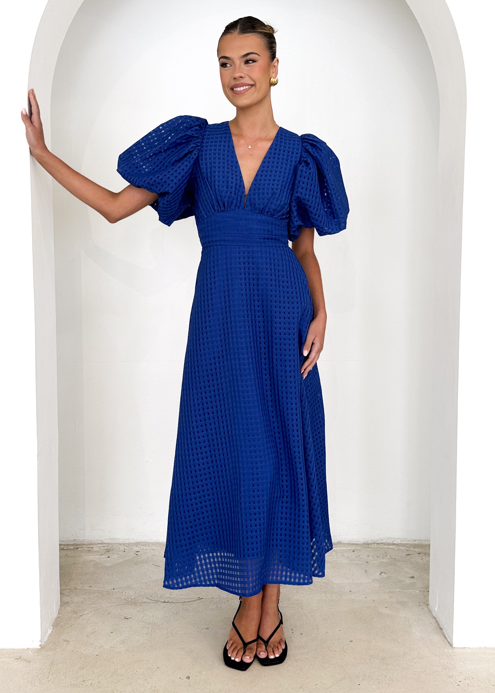 Chella Maxi Dress - Cobalt