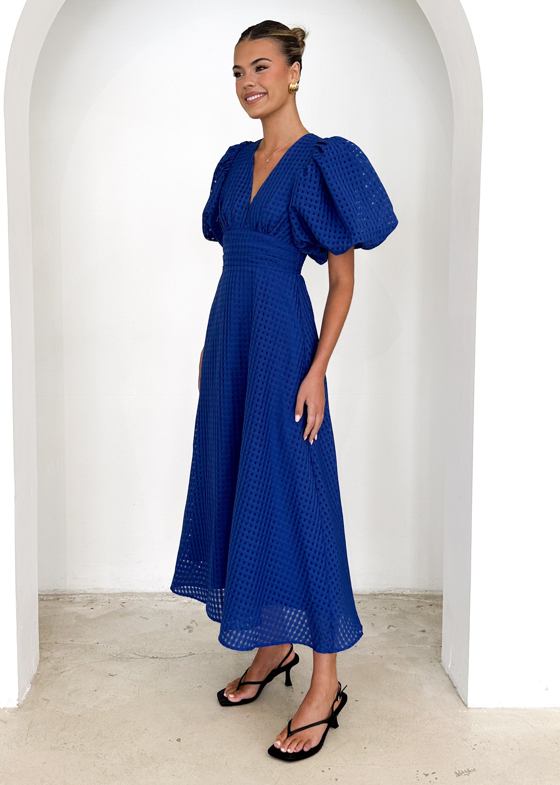 Chella Maxi Dress - Cobalt