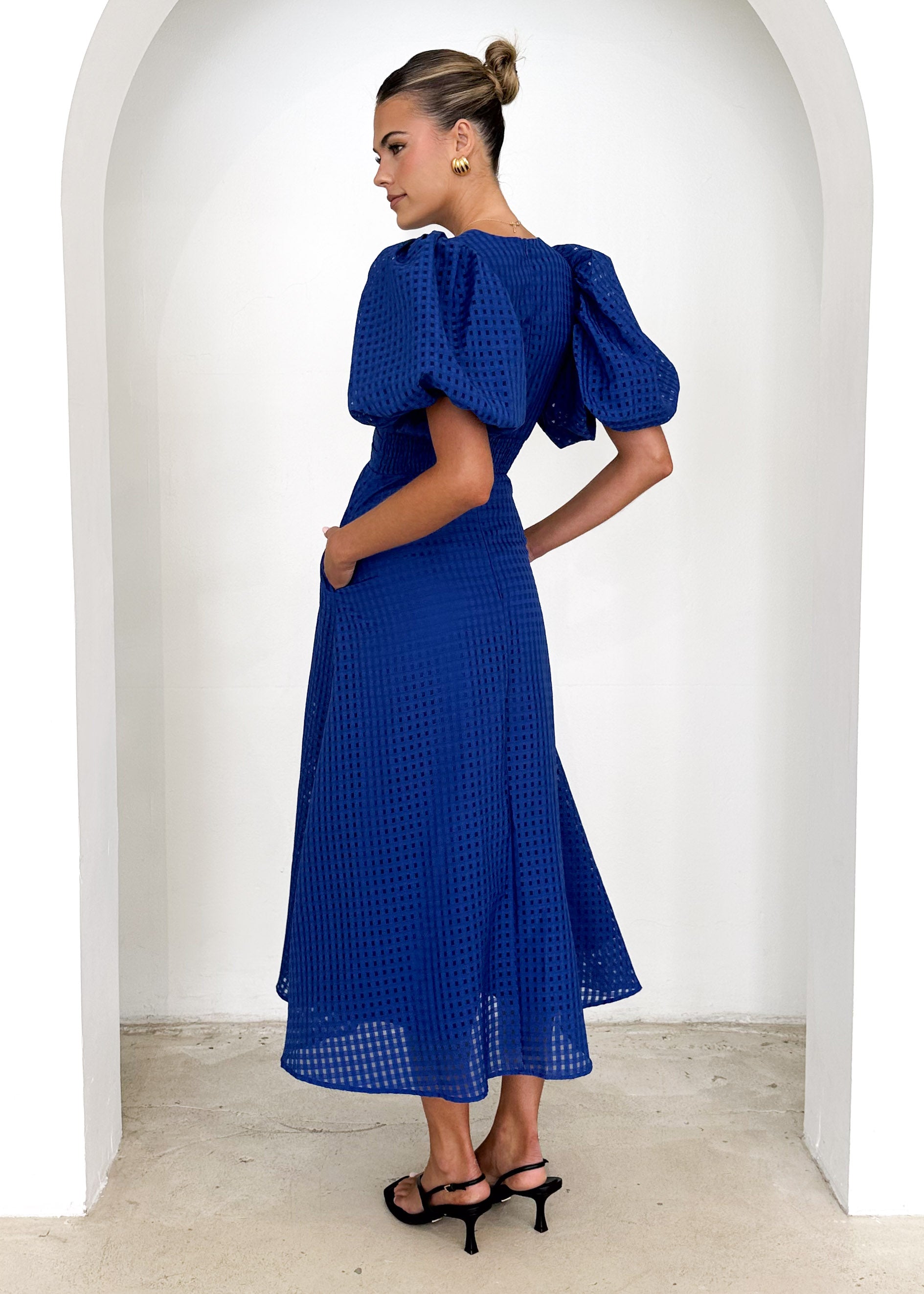 Chella Maxi Dress - Cobalt