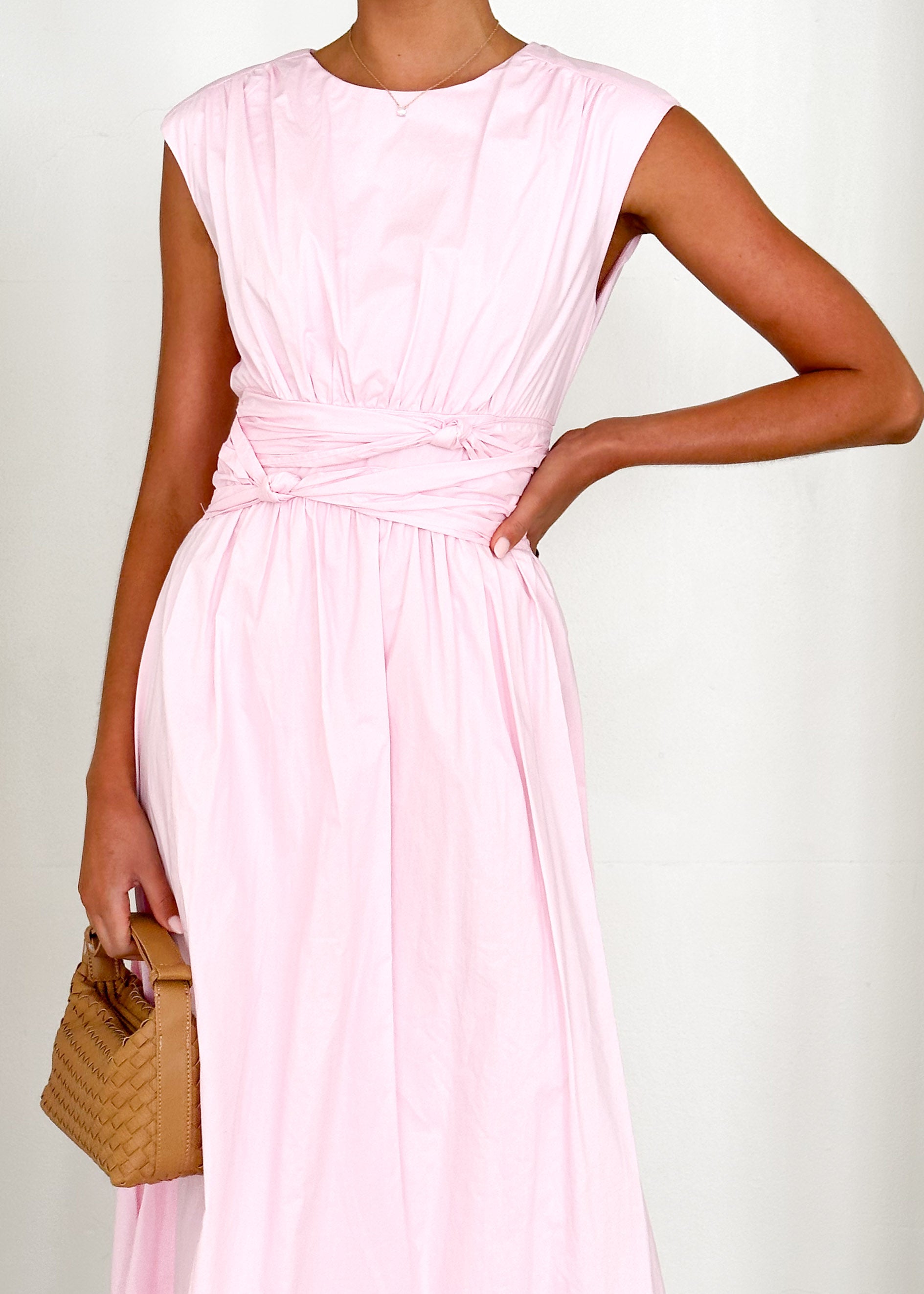 Kadin Maxi Dress - Pale Pink