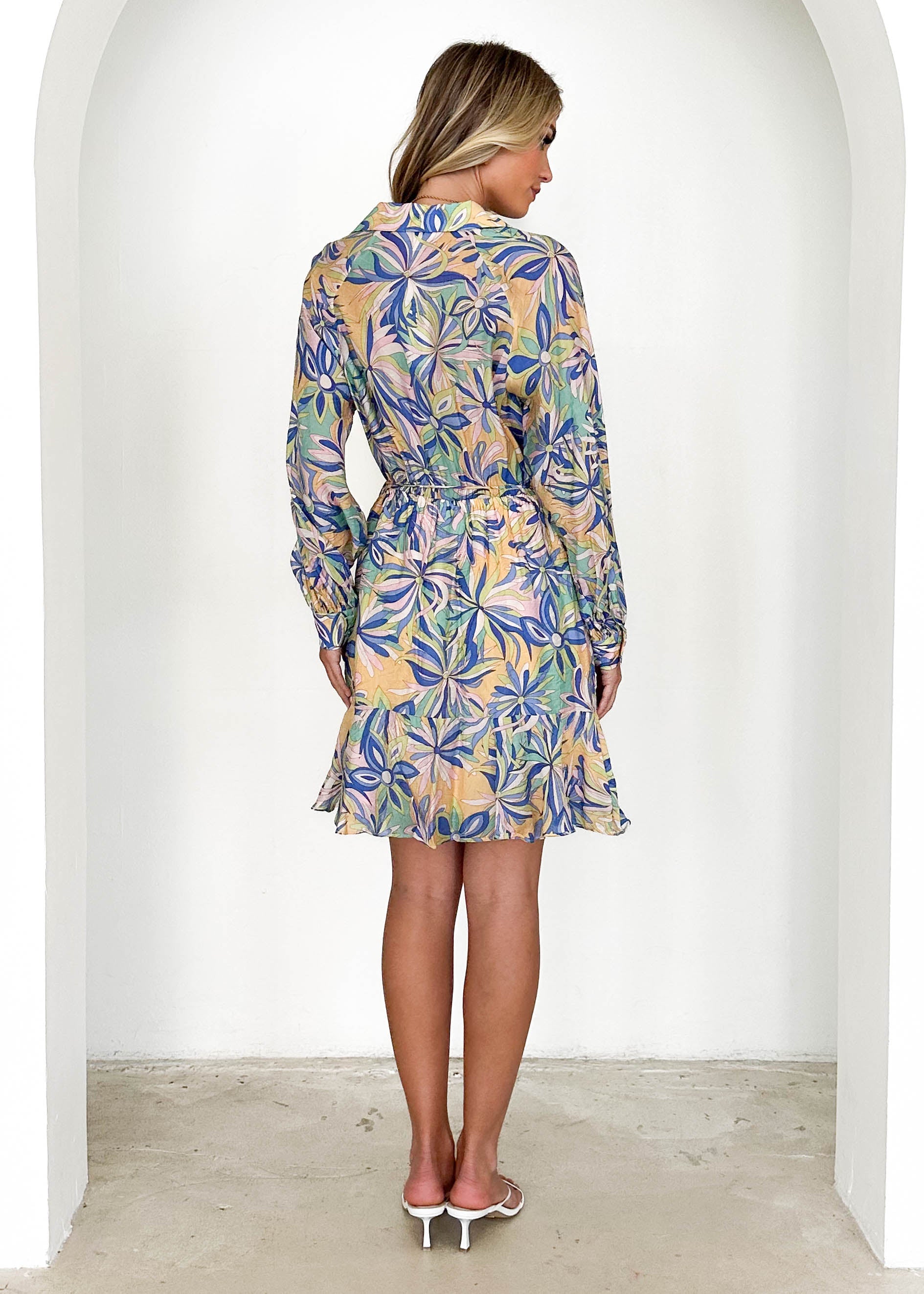 Lectra Dress - Blue Floral