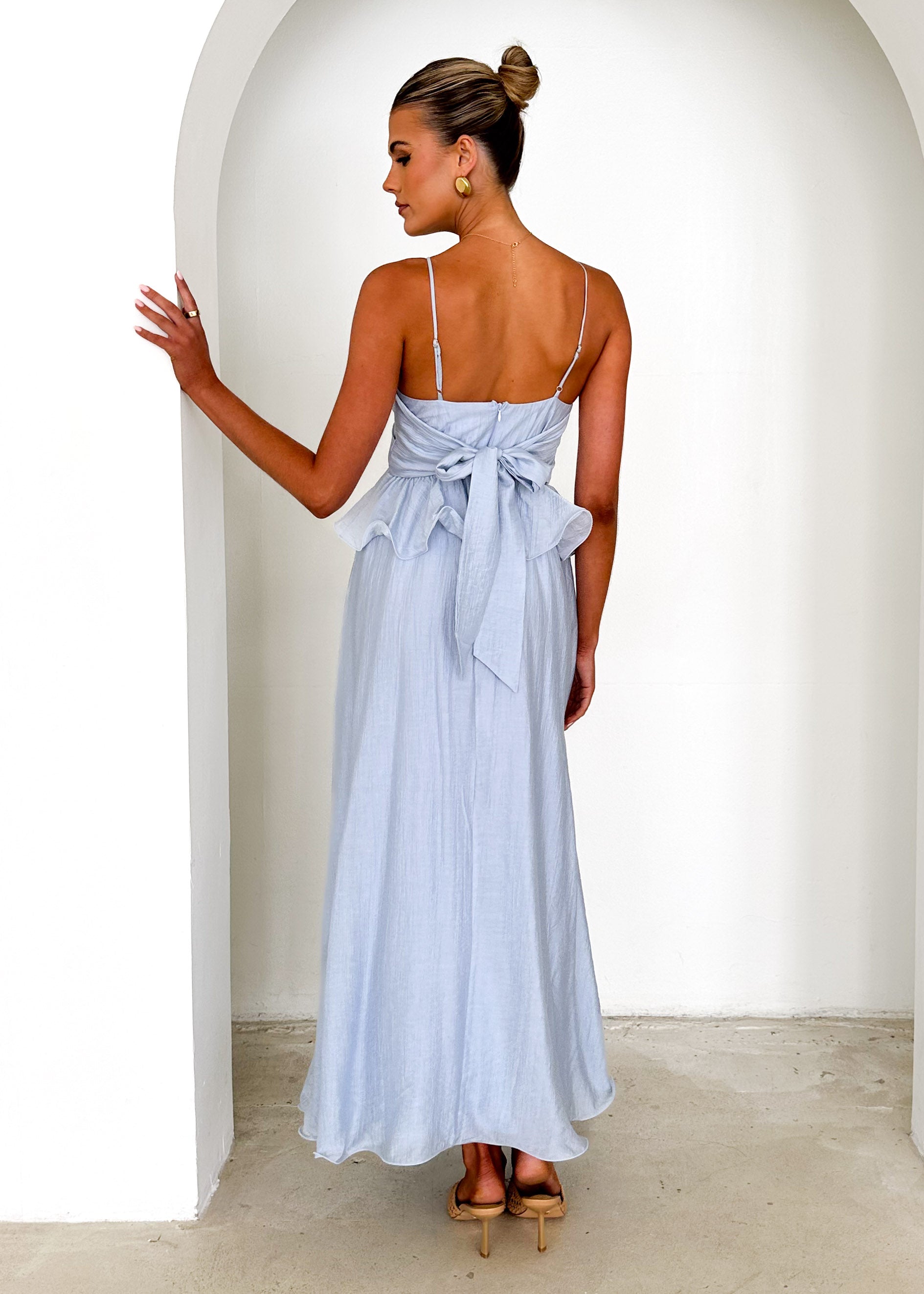 Fiesta Maxi Dress - Powder Blue