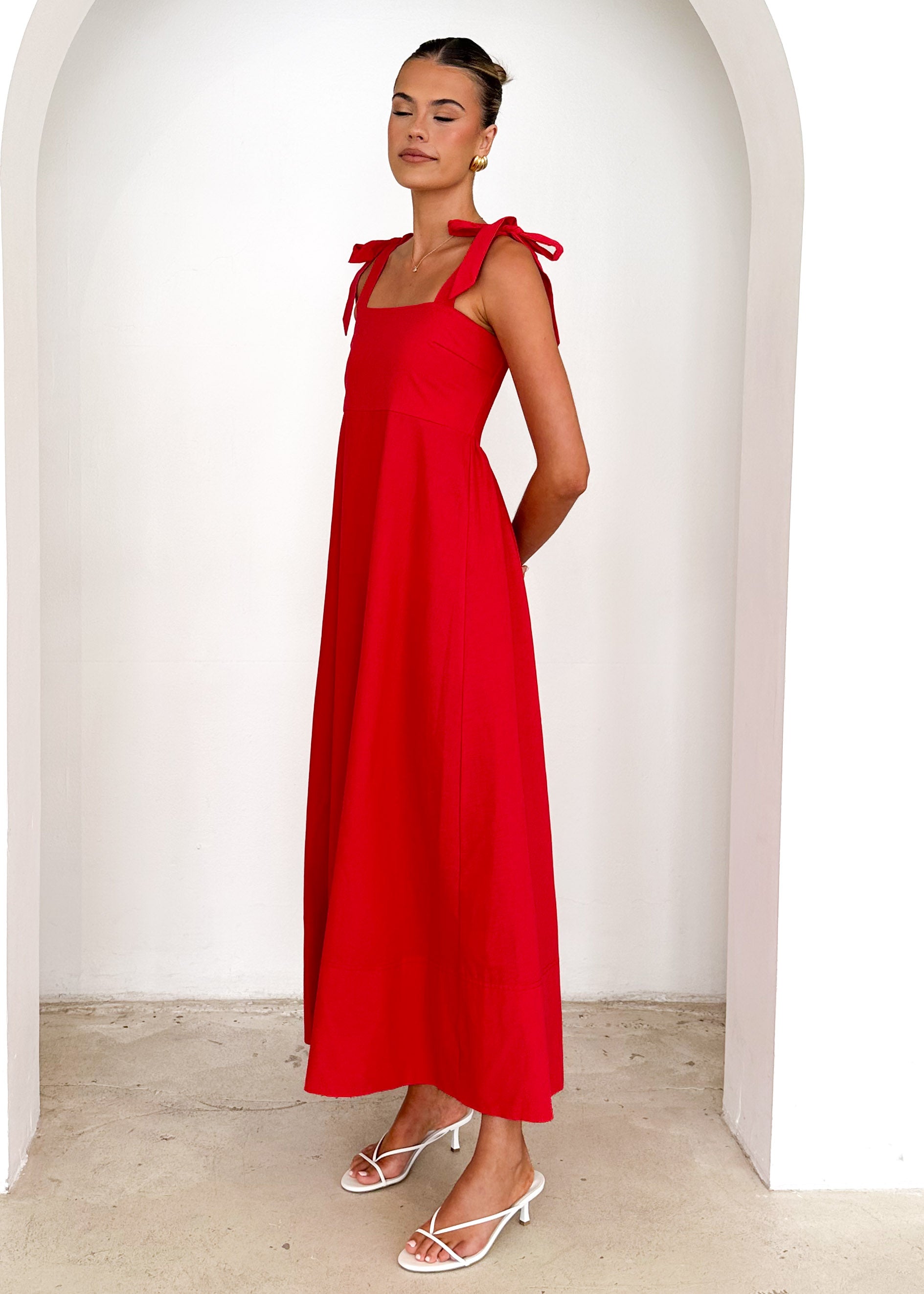 Aruba Maxi Dress - Red