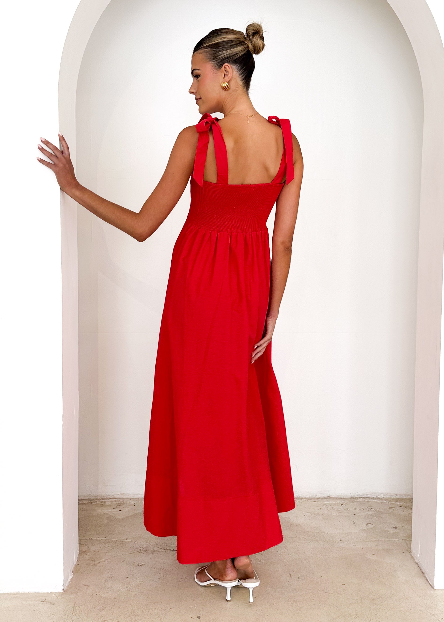 Aruba Maxi Dress - Red