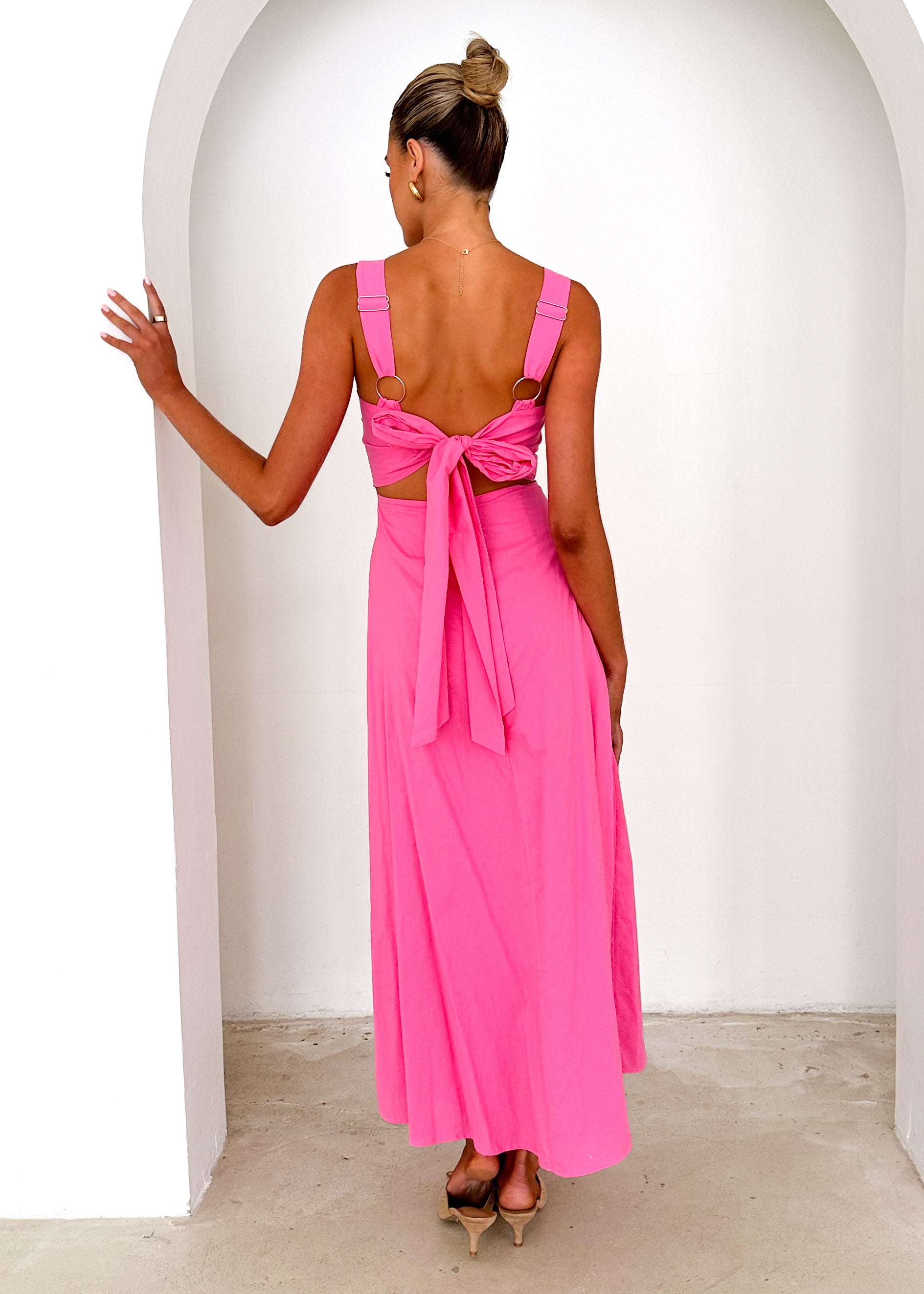 Palace Maxi Dress - Pink