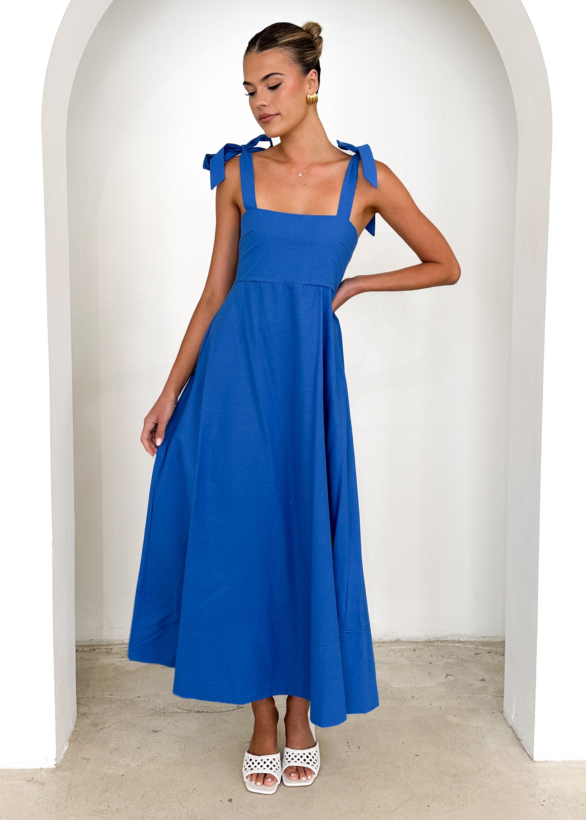 Aruba Maxi Dress - Blue