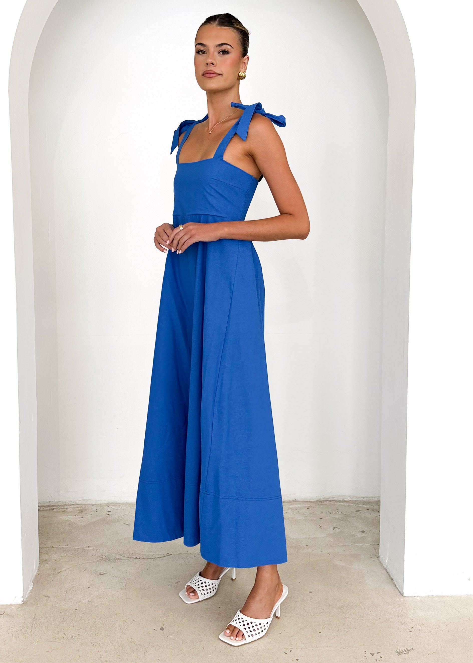 Aruba Maxi Dress - Blue