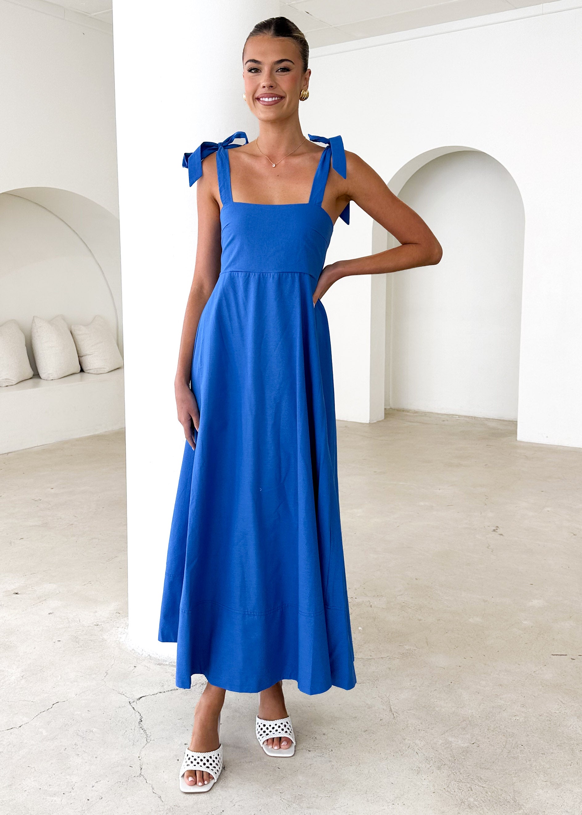 Aruba Maxi Dress - Blue