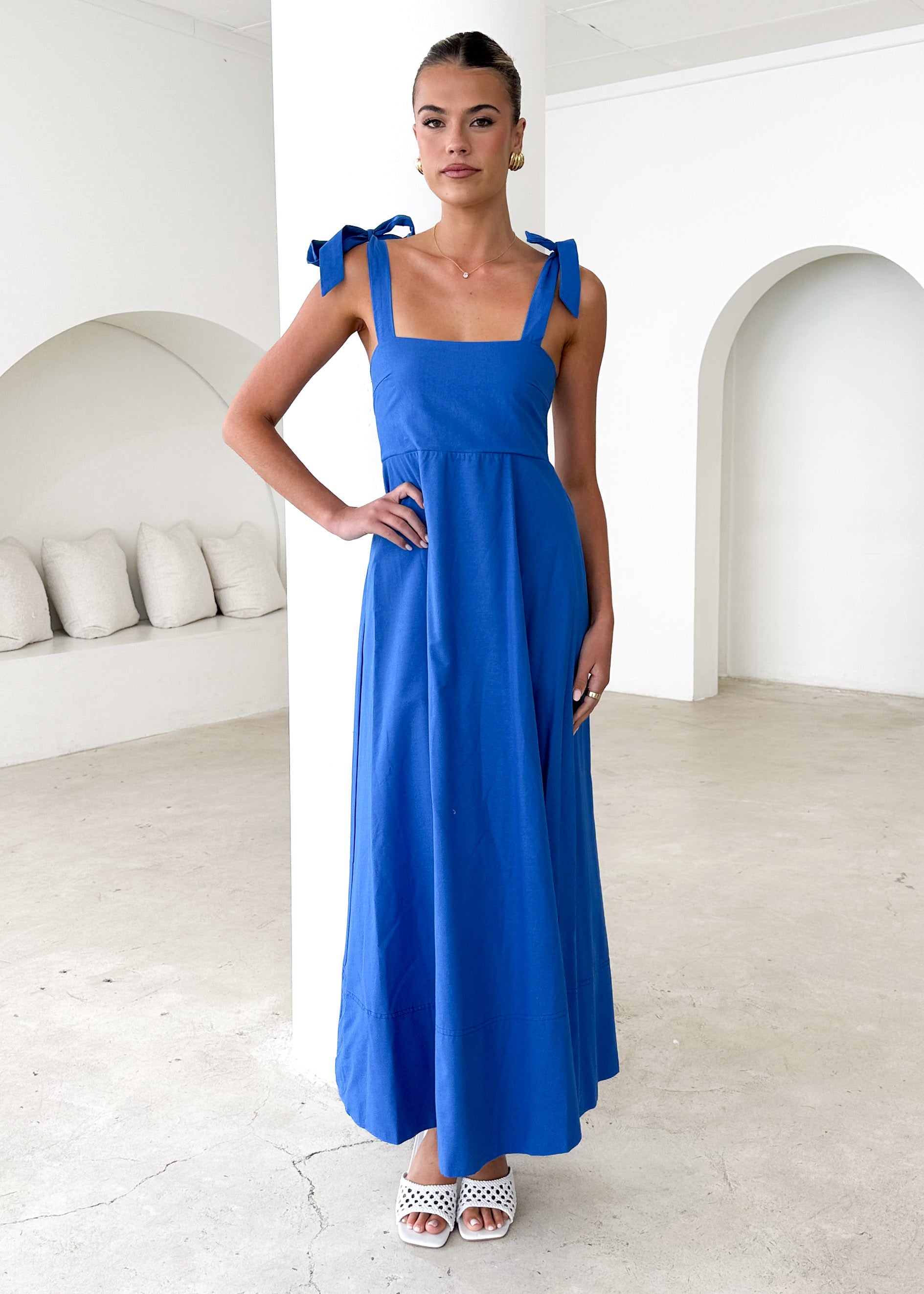 Aruba Maxi Dress - Blue