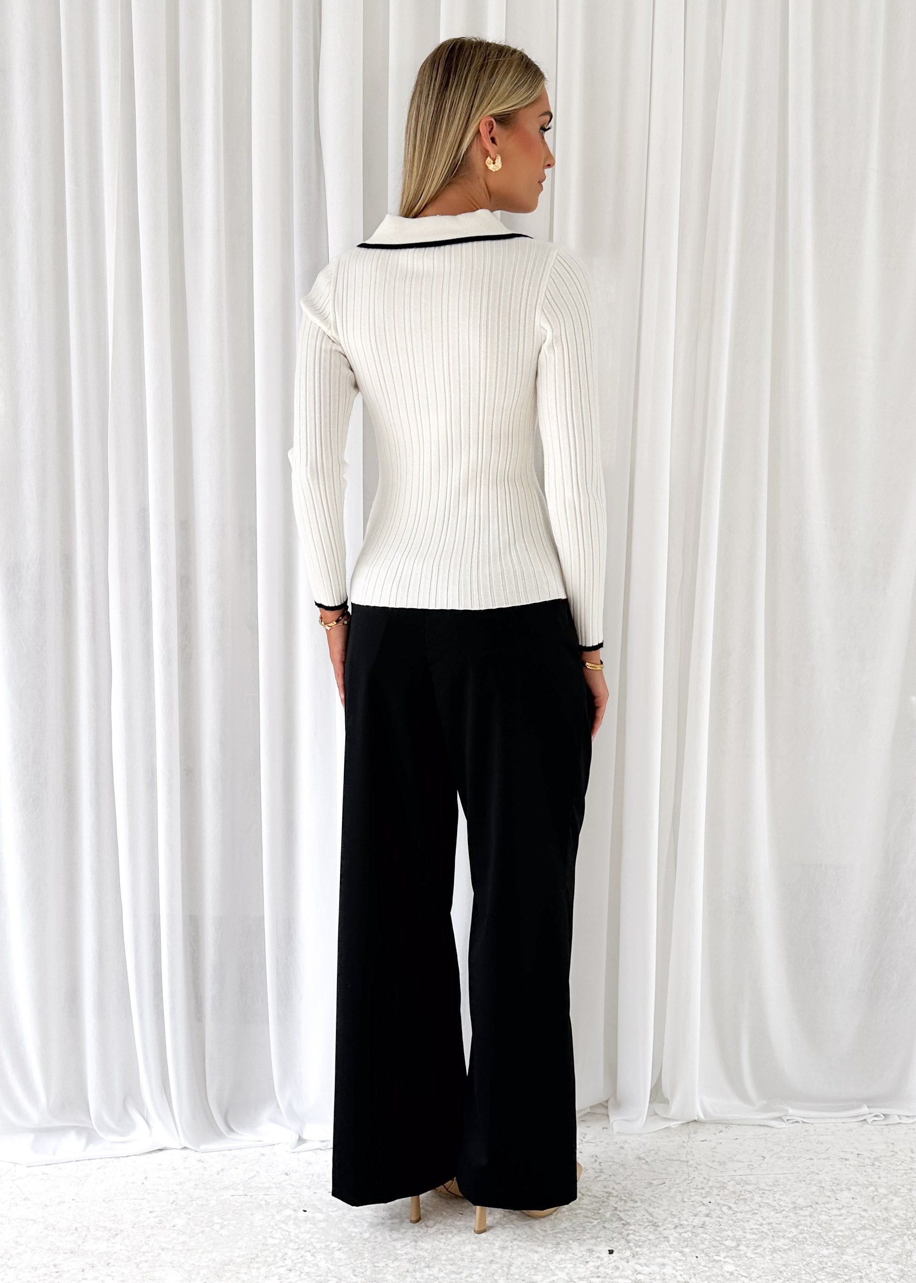 Geerae Knit Top - Off White