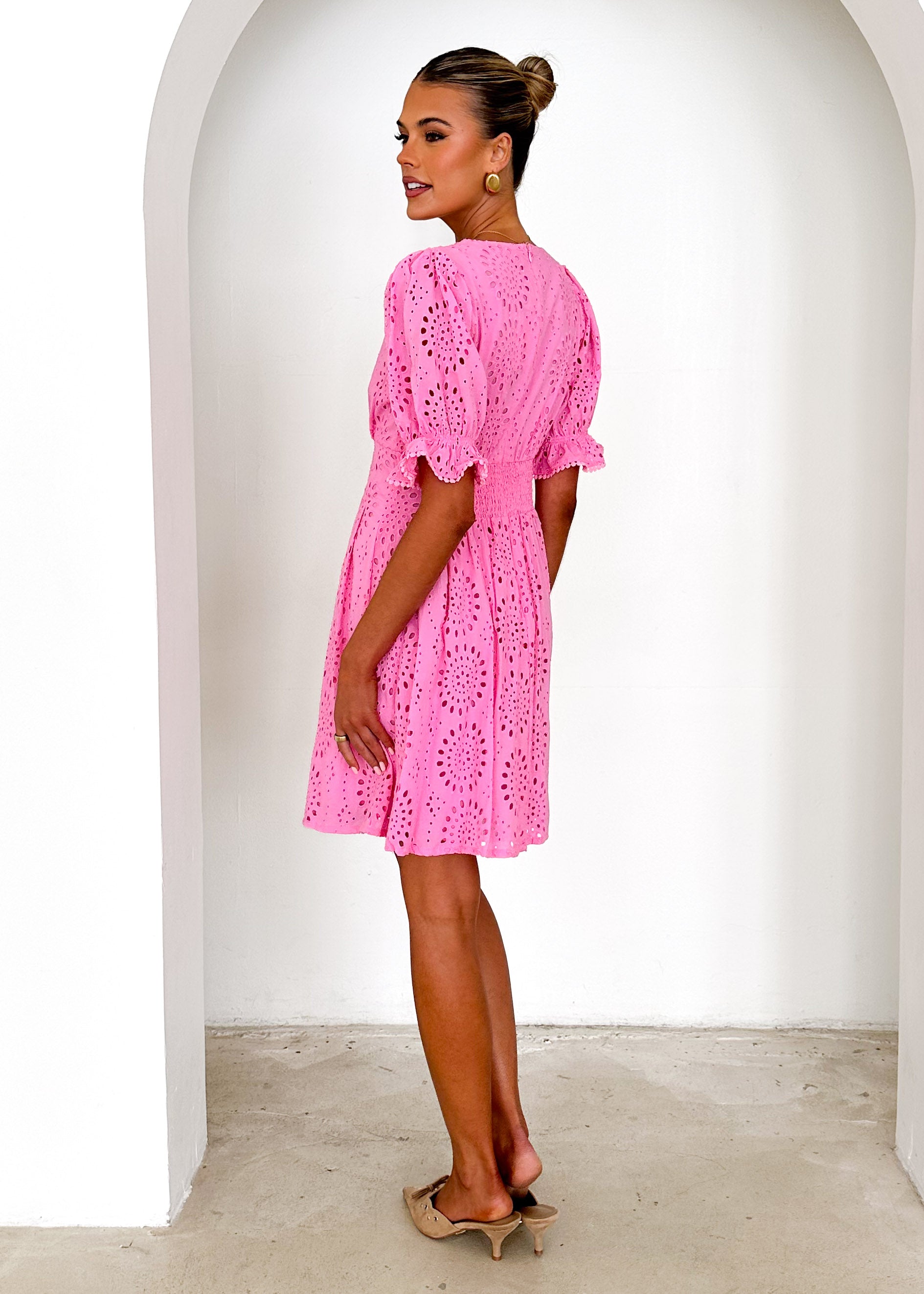 Grande Dress - Pink Anglaise