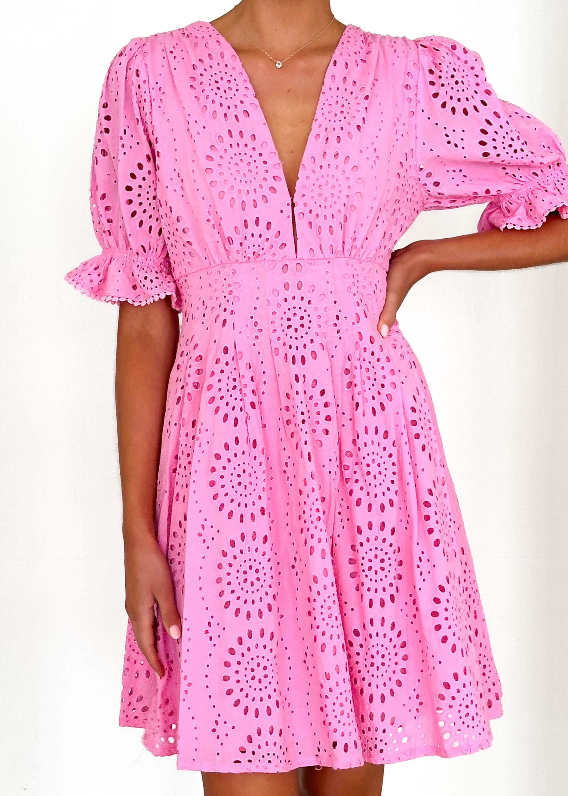 Grande Dress - Pink Anglaise