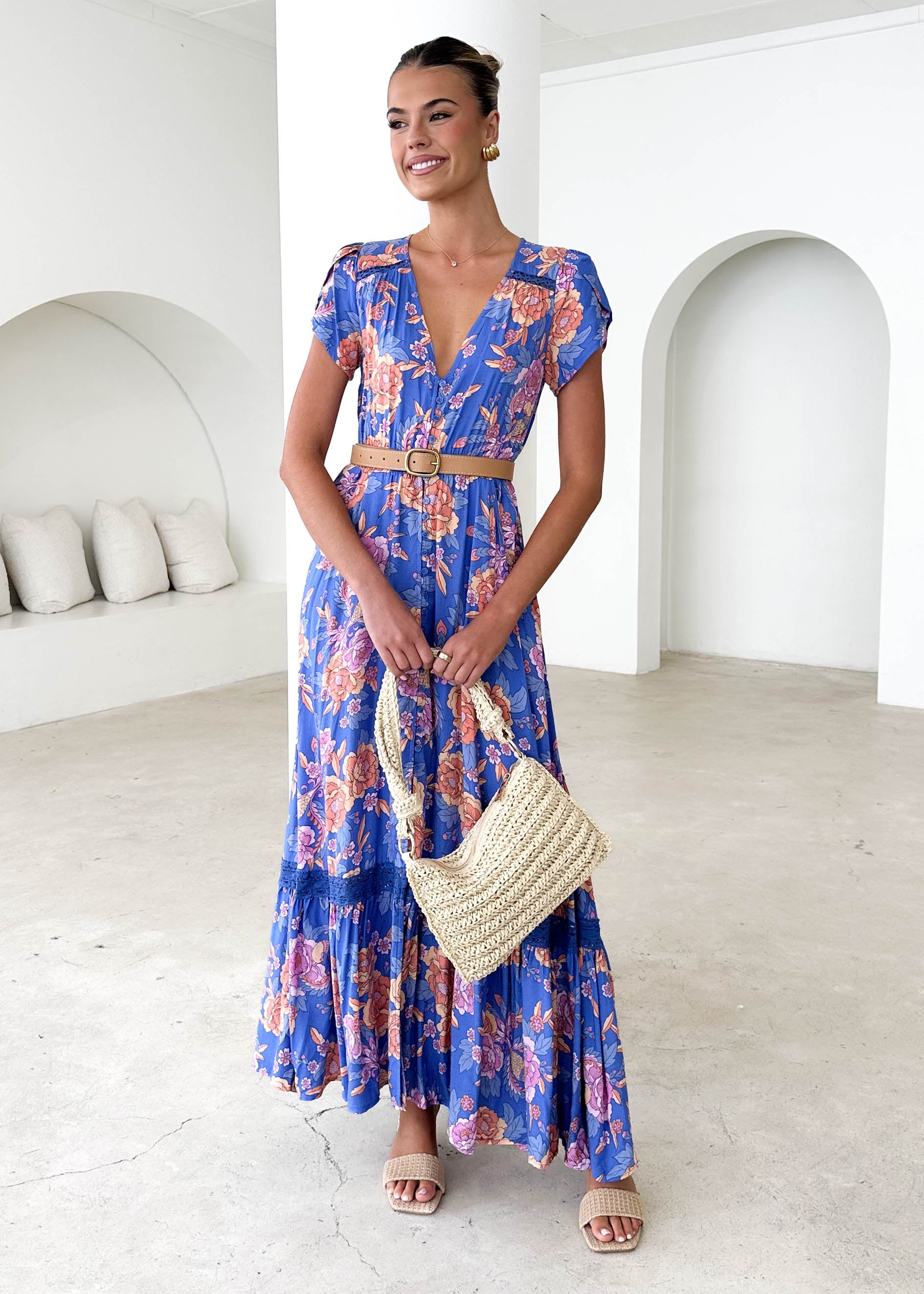 Carmen Maxi Dress - Glastonbury