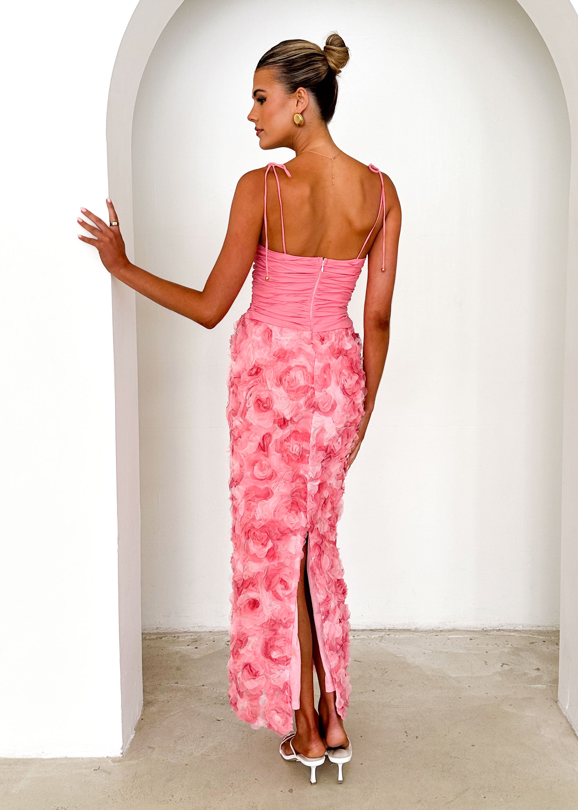 Divine Maxi Dress - Pink