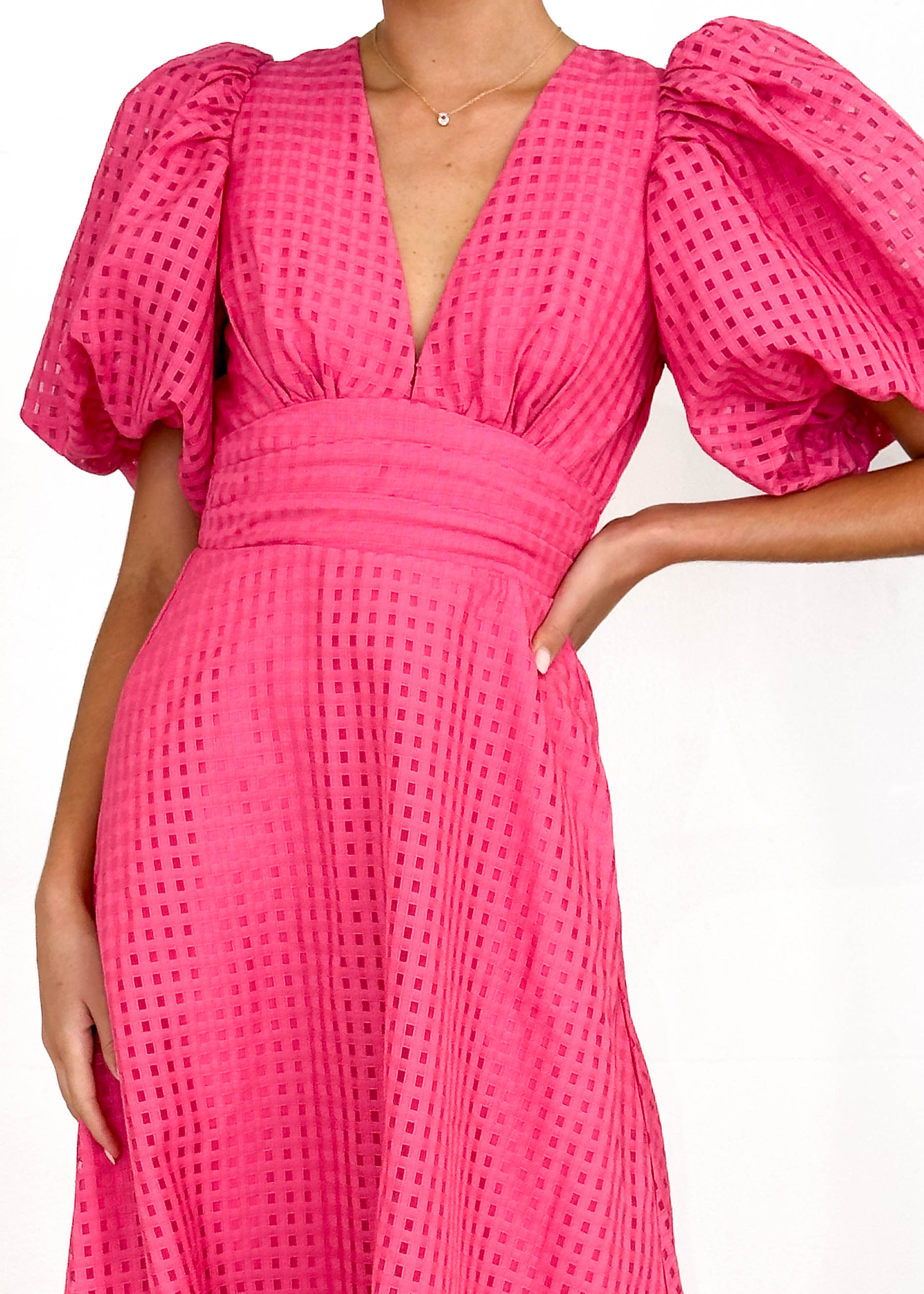 Chella Maxi Dress - Hot Pink