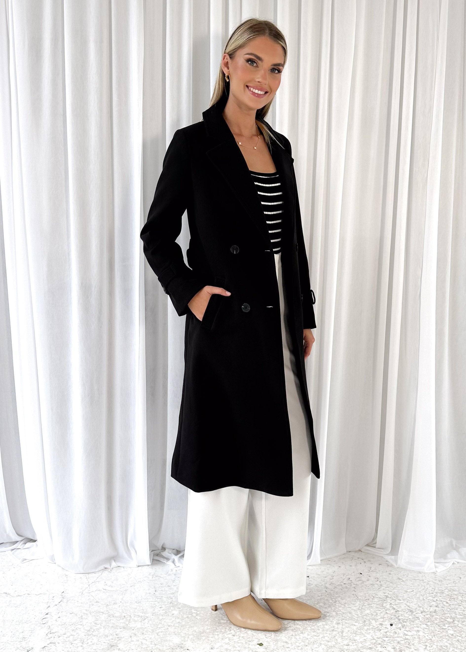 Dreanna Coat - Black