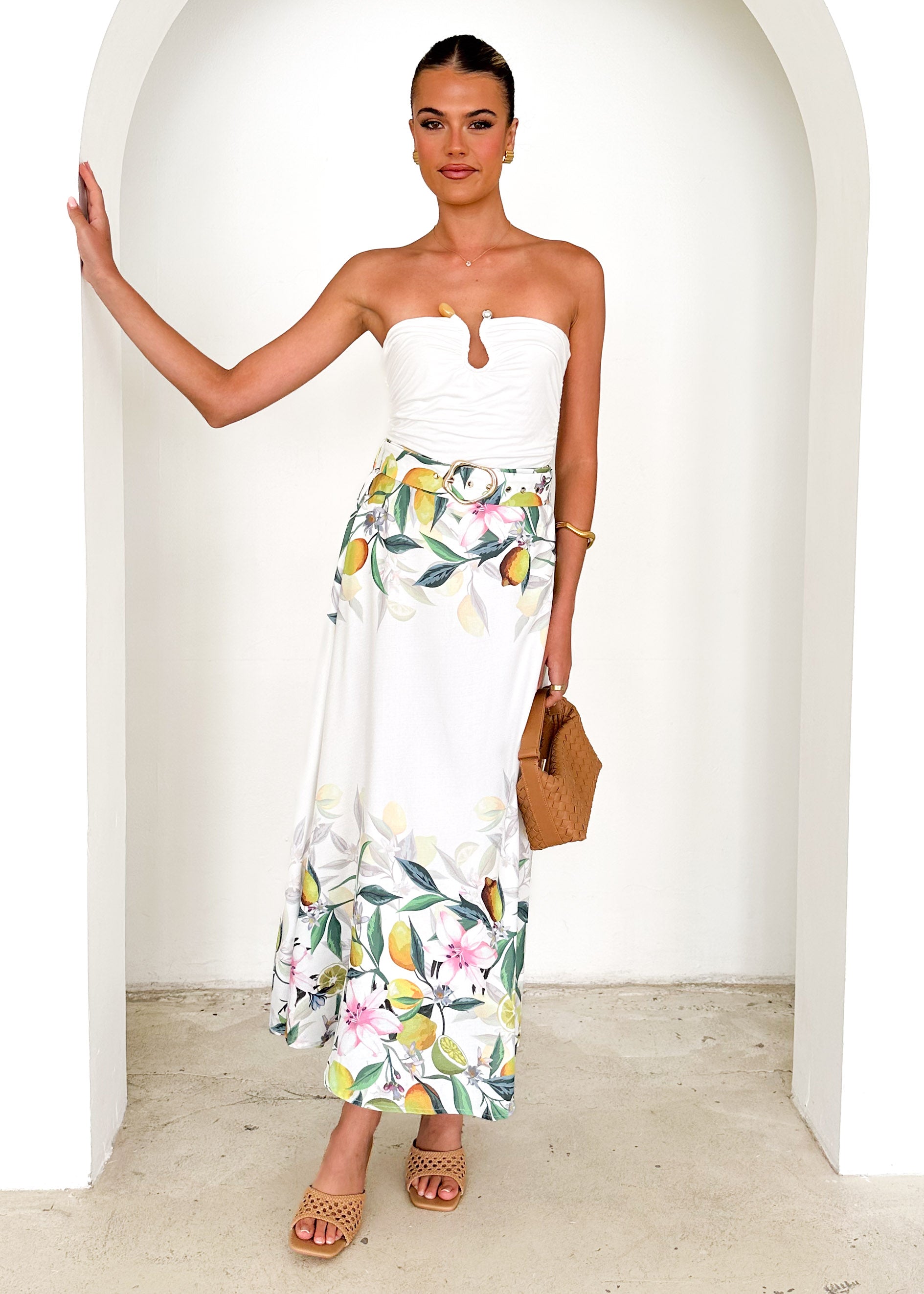 Averie Maxi Skirt - Limoncello