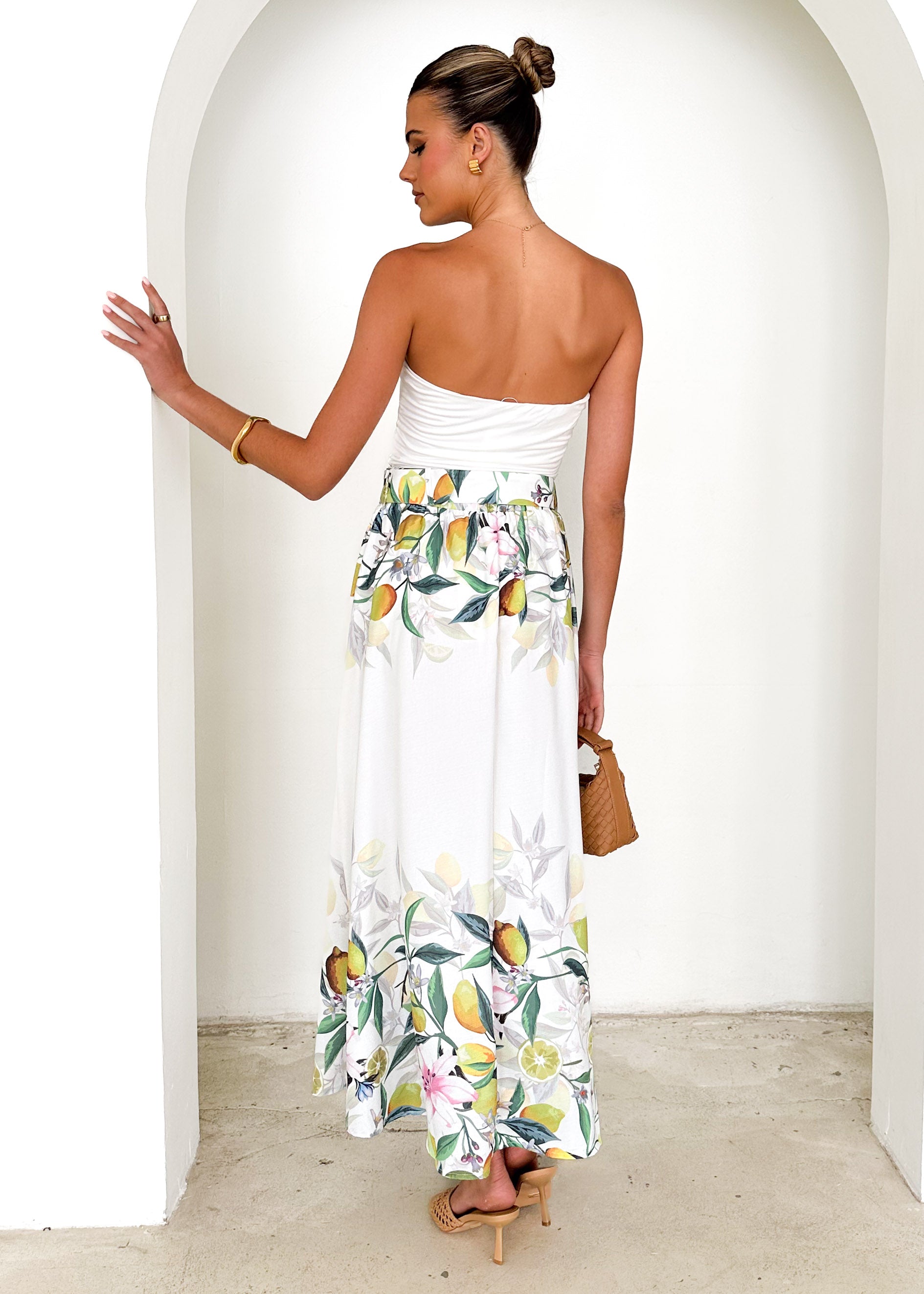 Averie Maxi Skirt - Limoncello