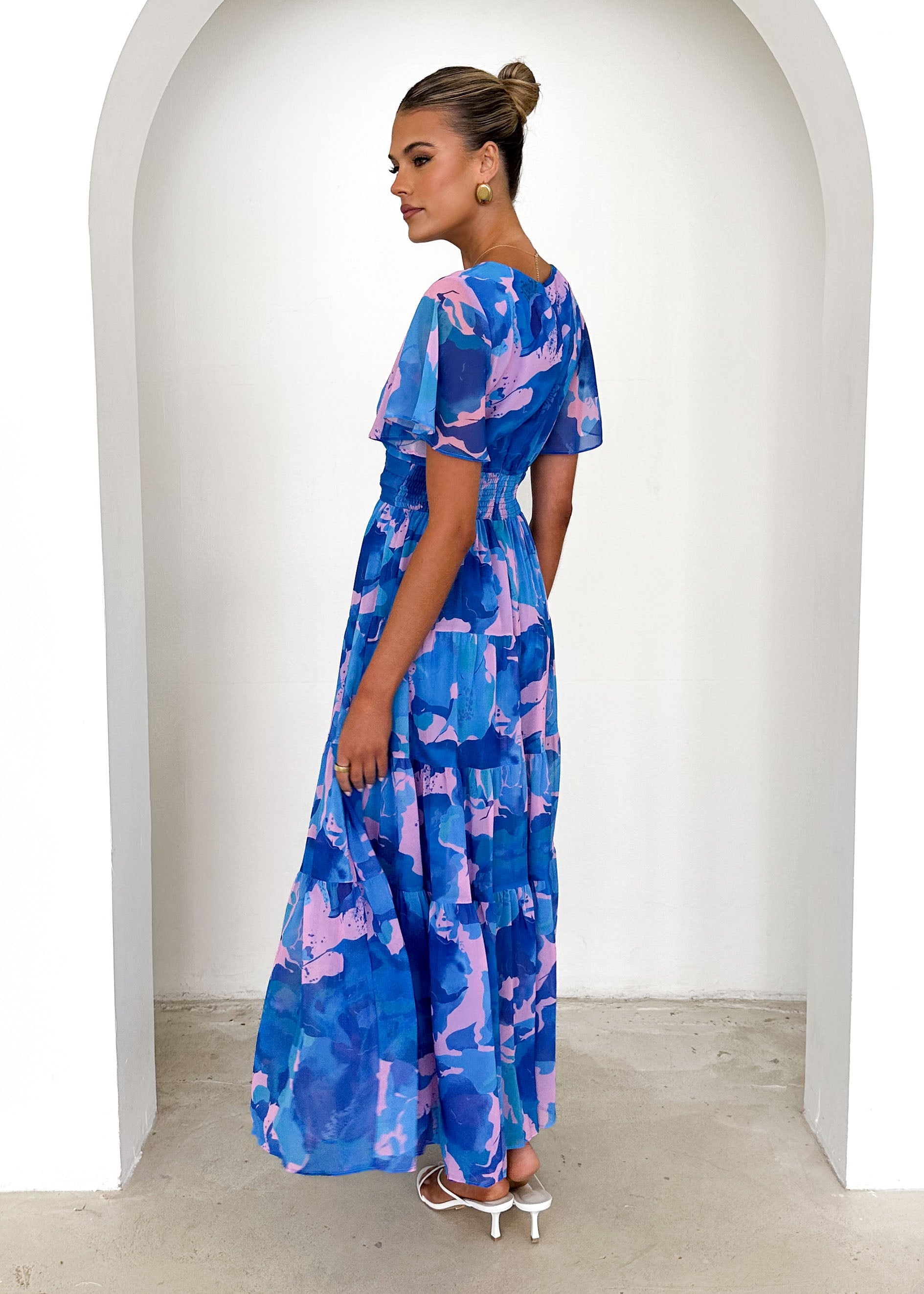 Gracelands Maxi Dress - Blue Rush