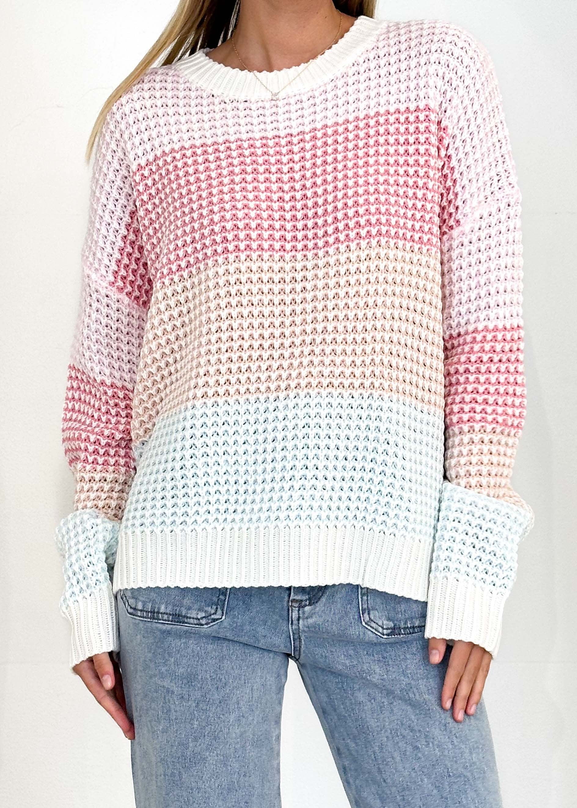 Amore Sweater - Pink Multi