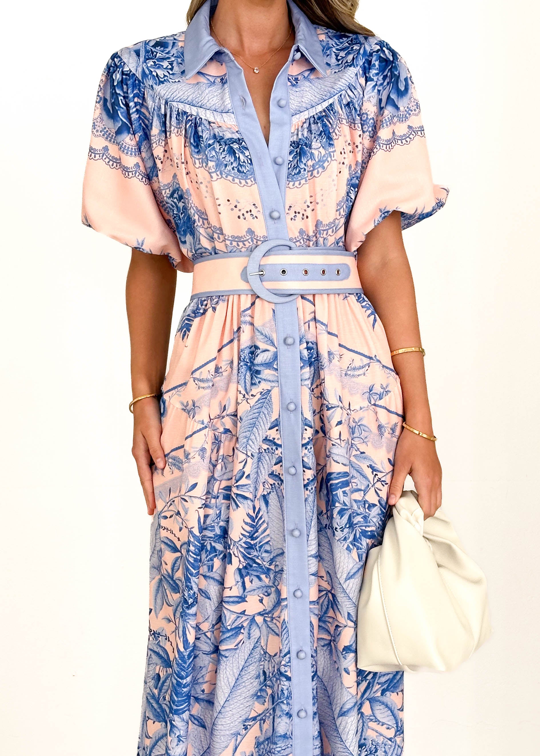 PRE-ORDER: Anouk Maxi Dress - Madeline Blue