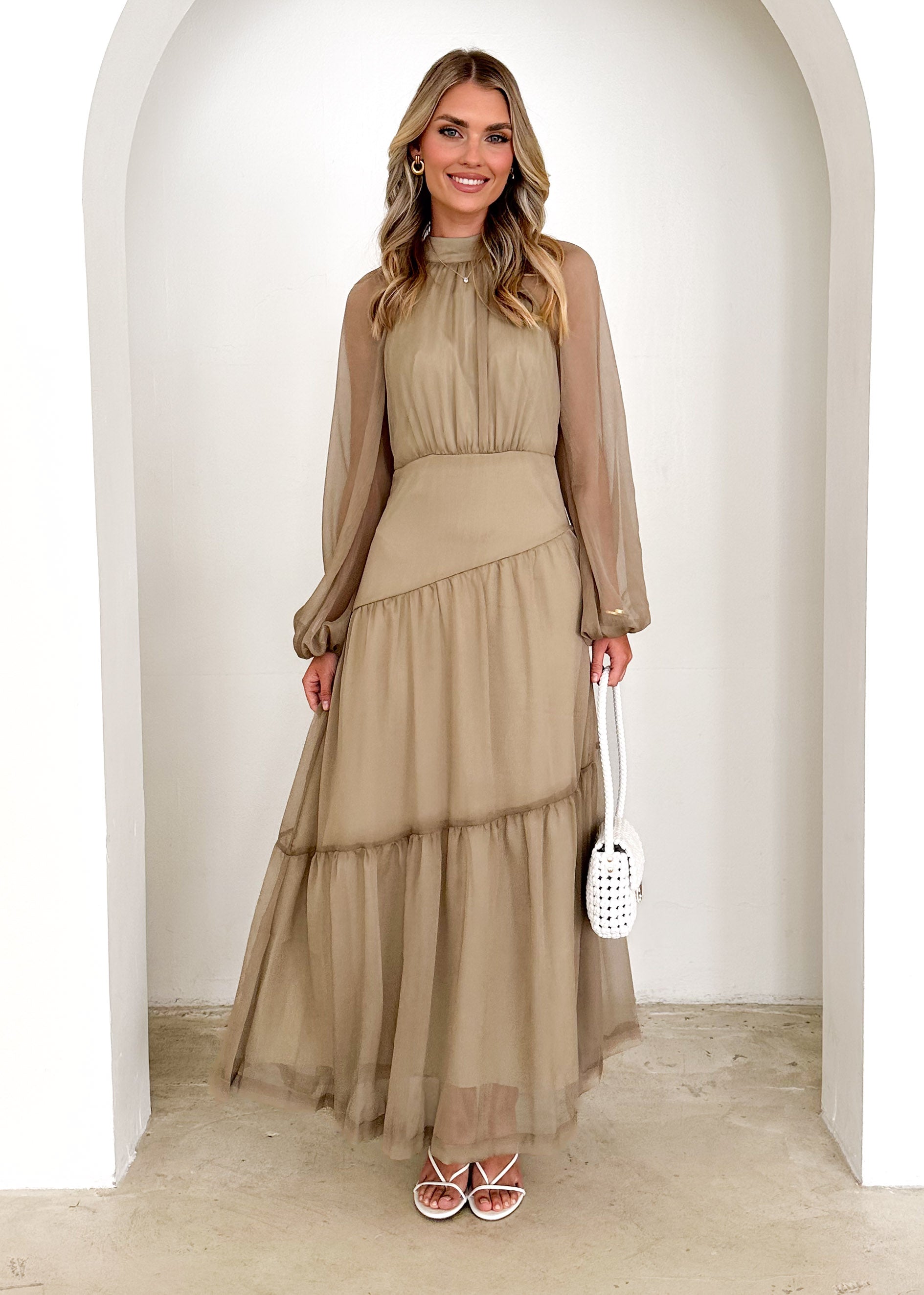 Jasperine Maxi Dress - Moss