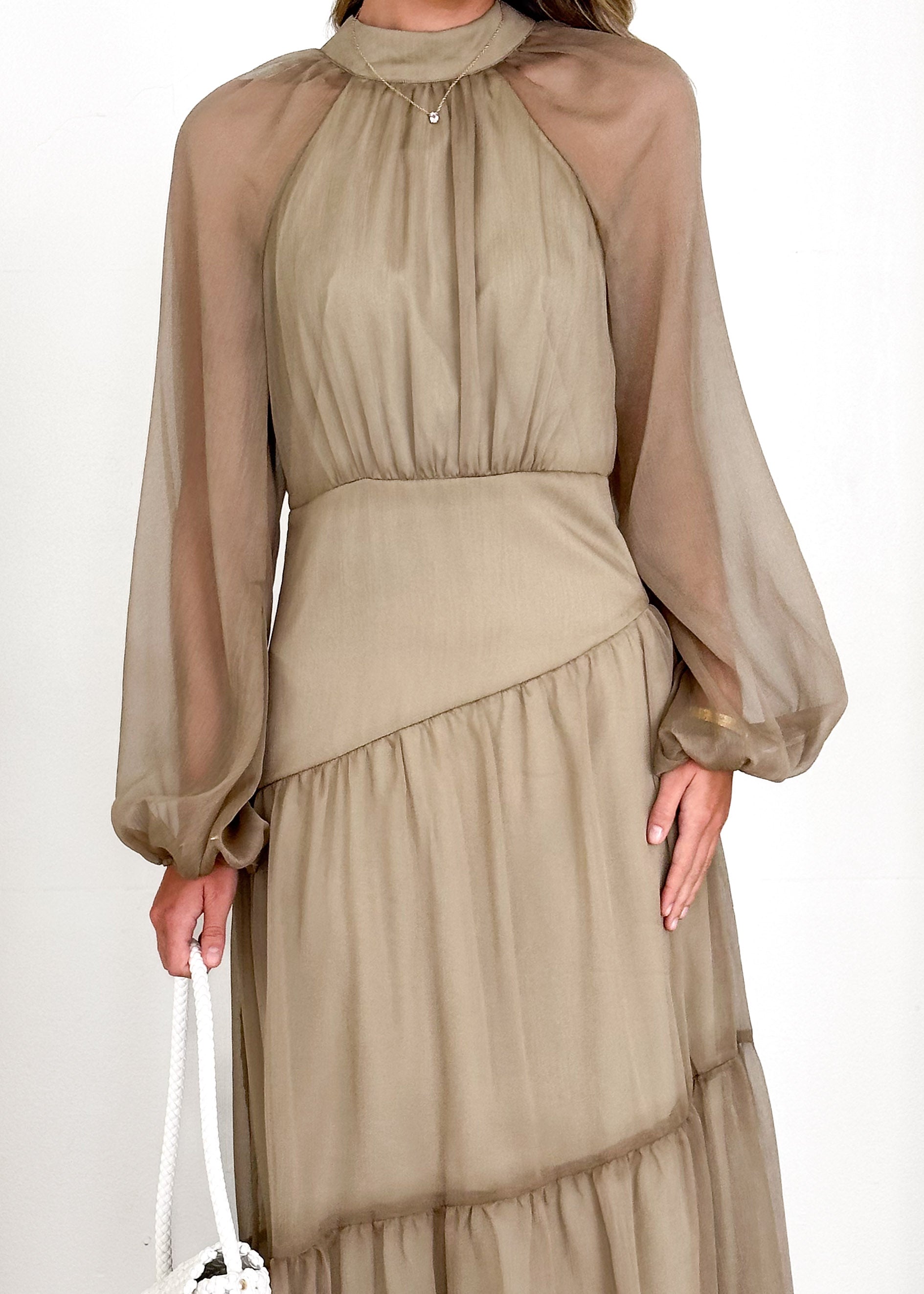 Jasperine Maxi Dress - Moss