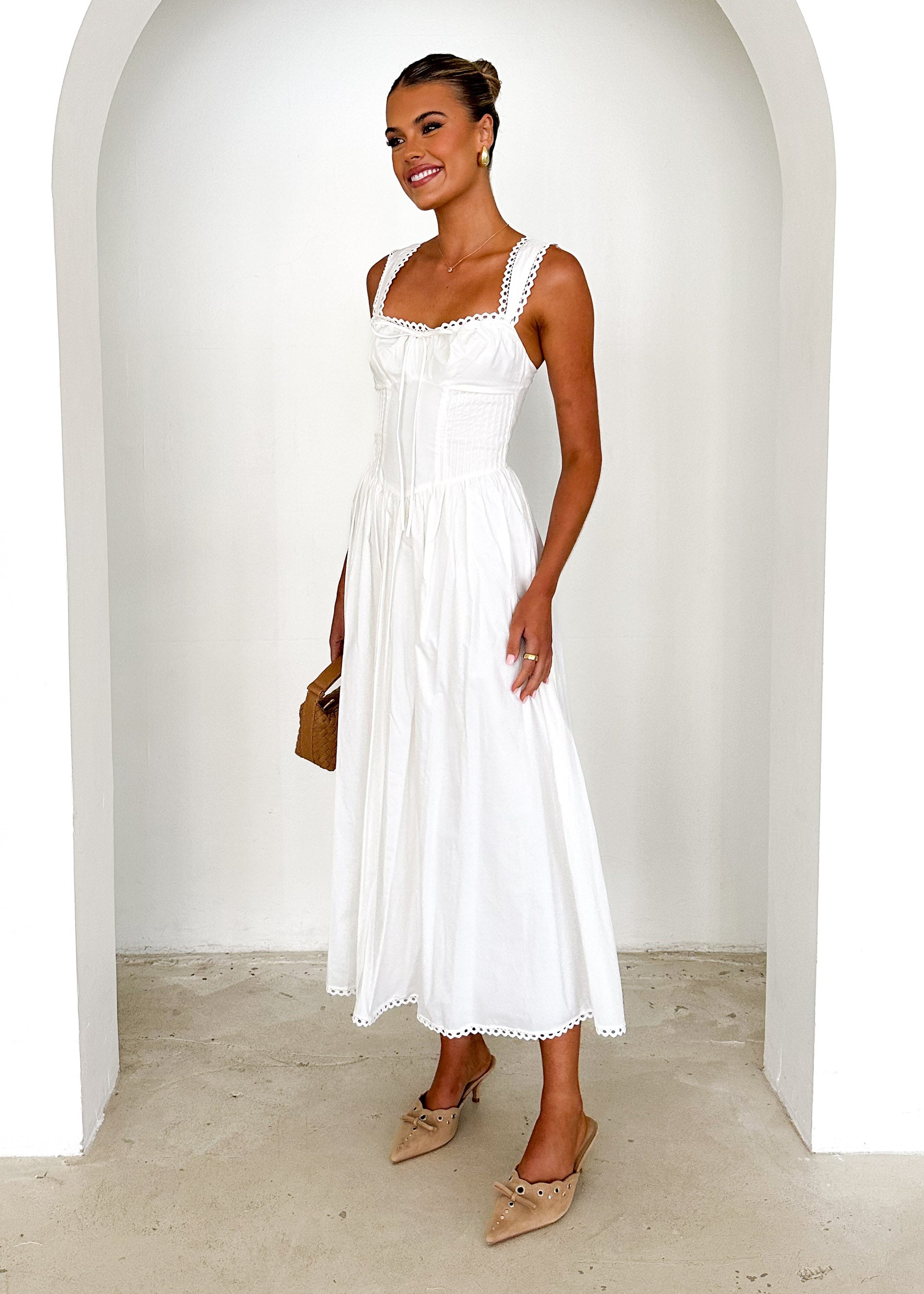 Owen Maxi Dress - Off White