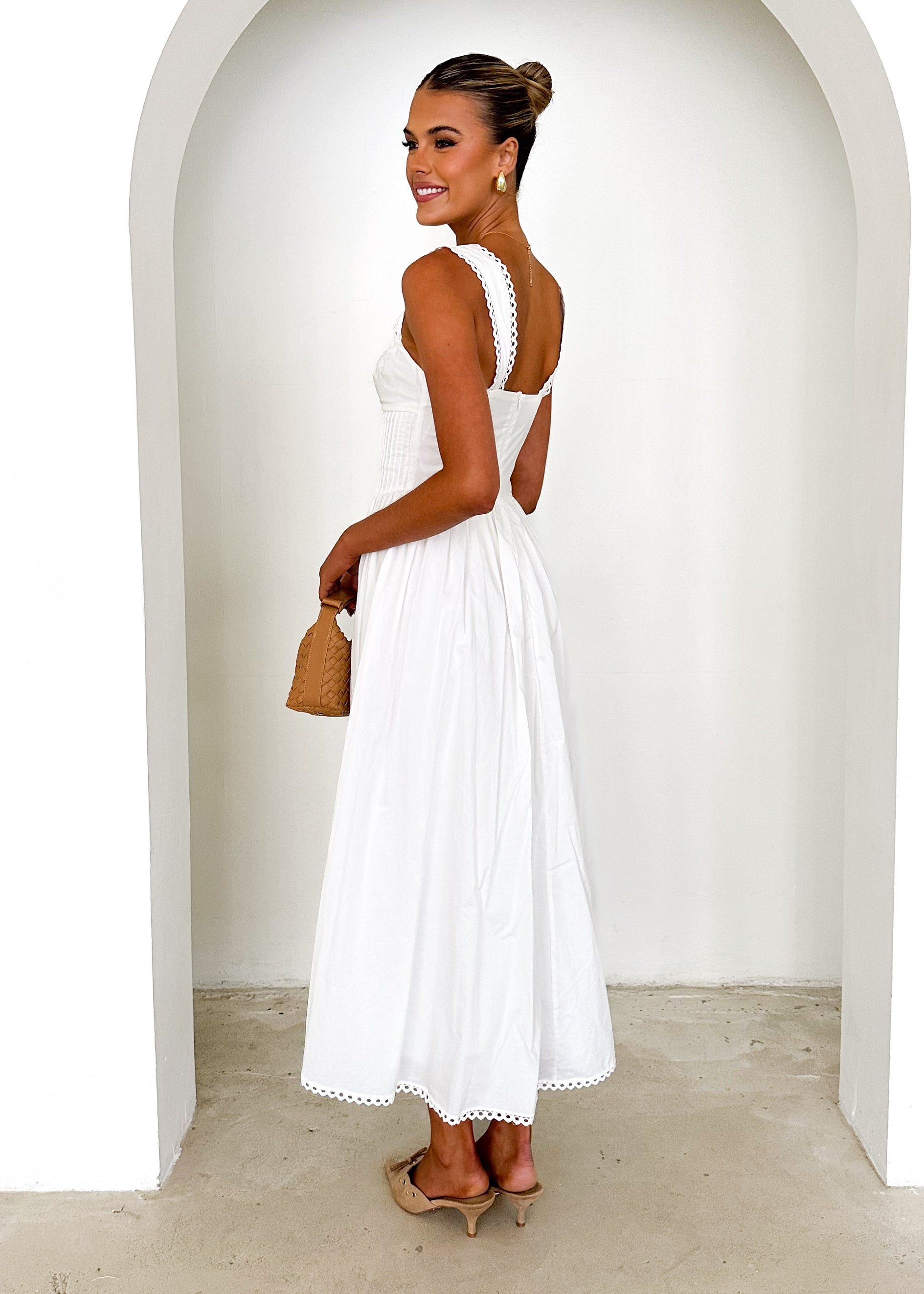 Owen Maxi Dress - Off White