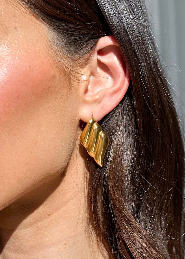 Grazina Earrings - Gold