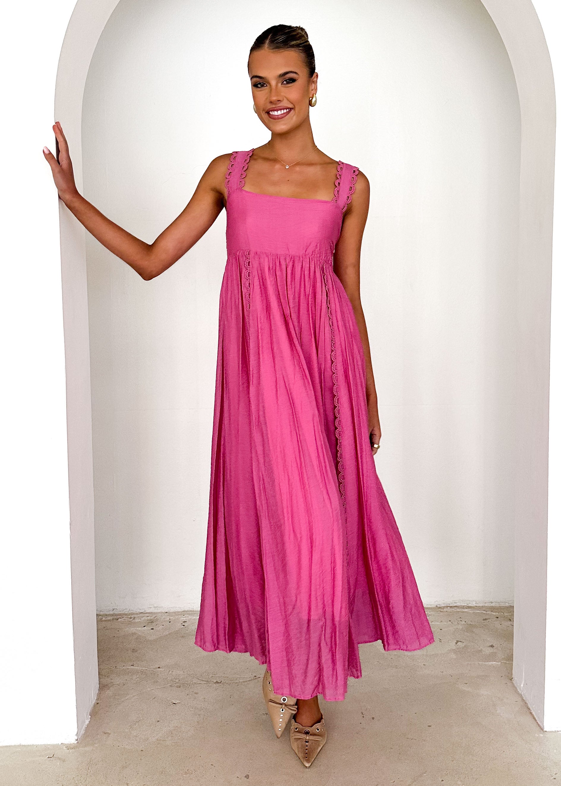 Orion Maxi Dress - Pink