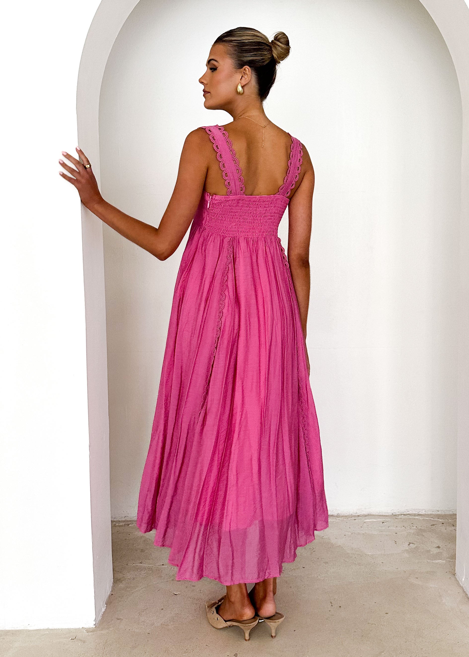 Orion Maxi Dress - Pink