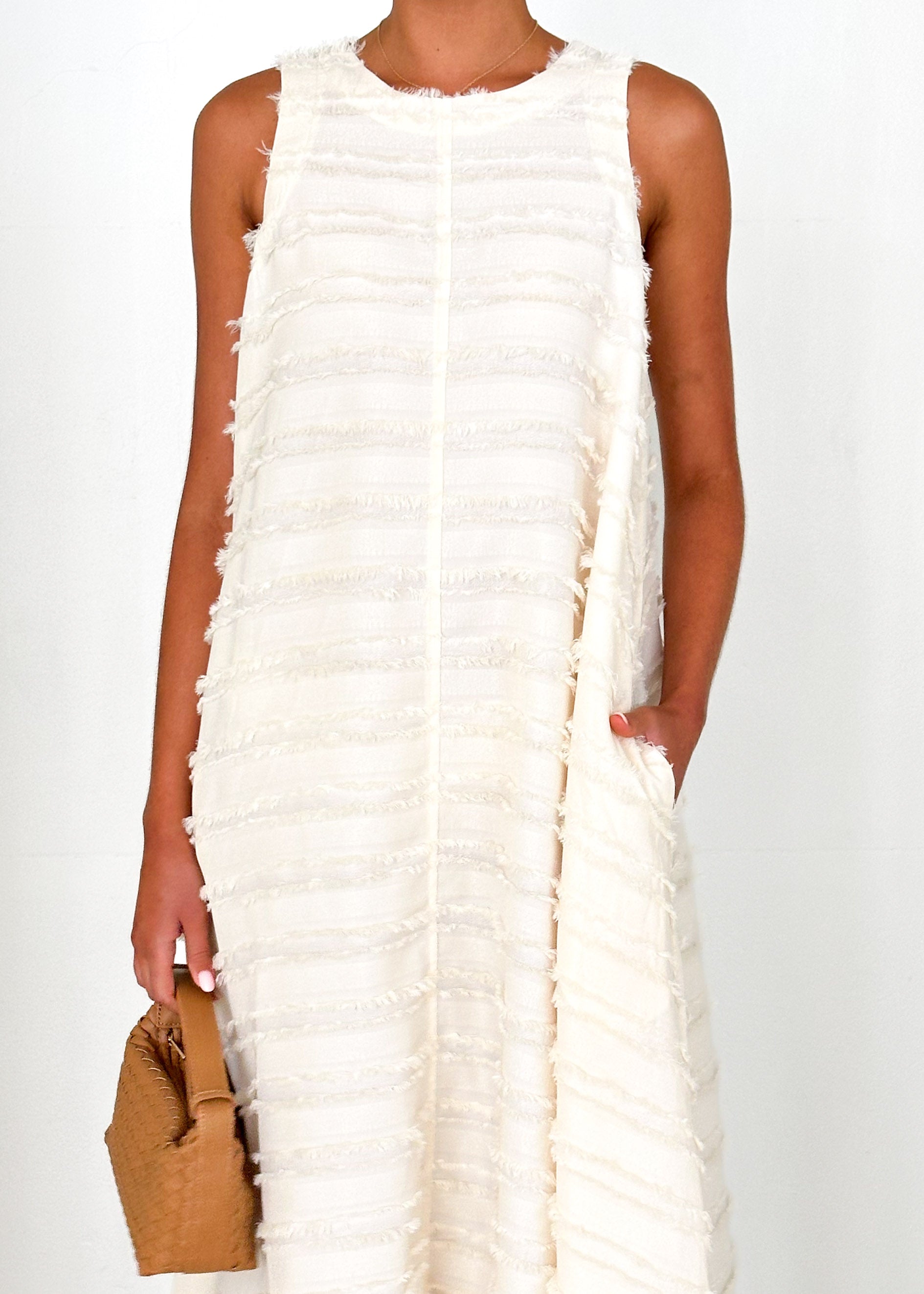 Leela Maxi Dress - Cream