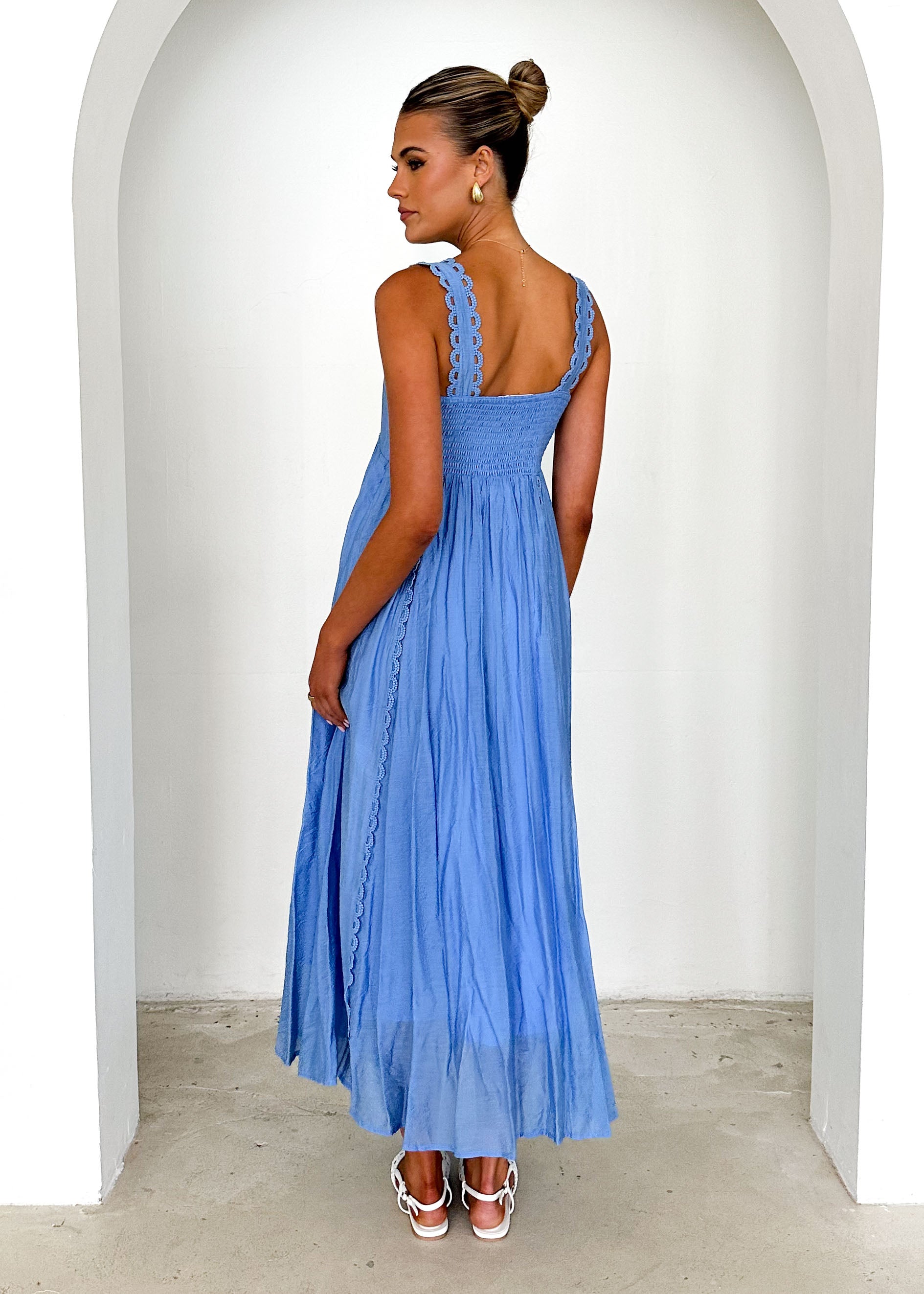 Orion Maxi Dress - Blue