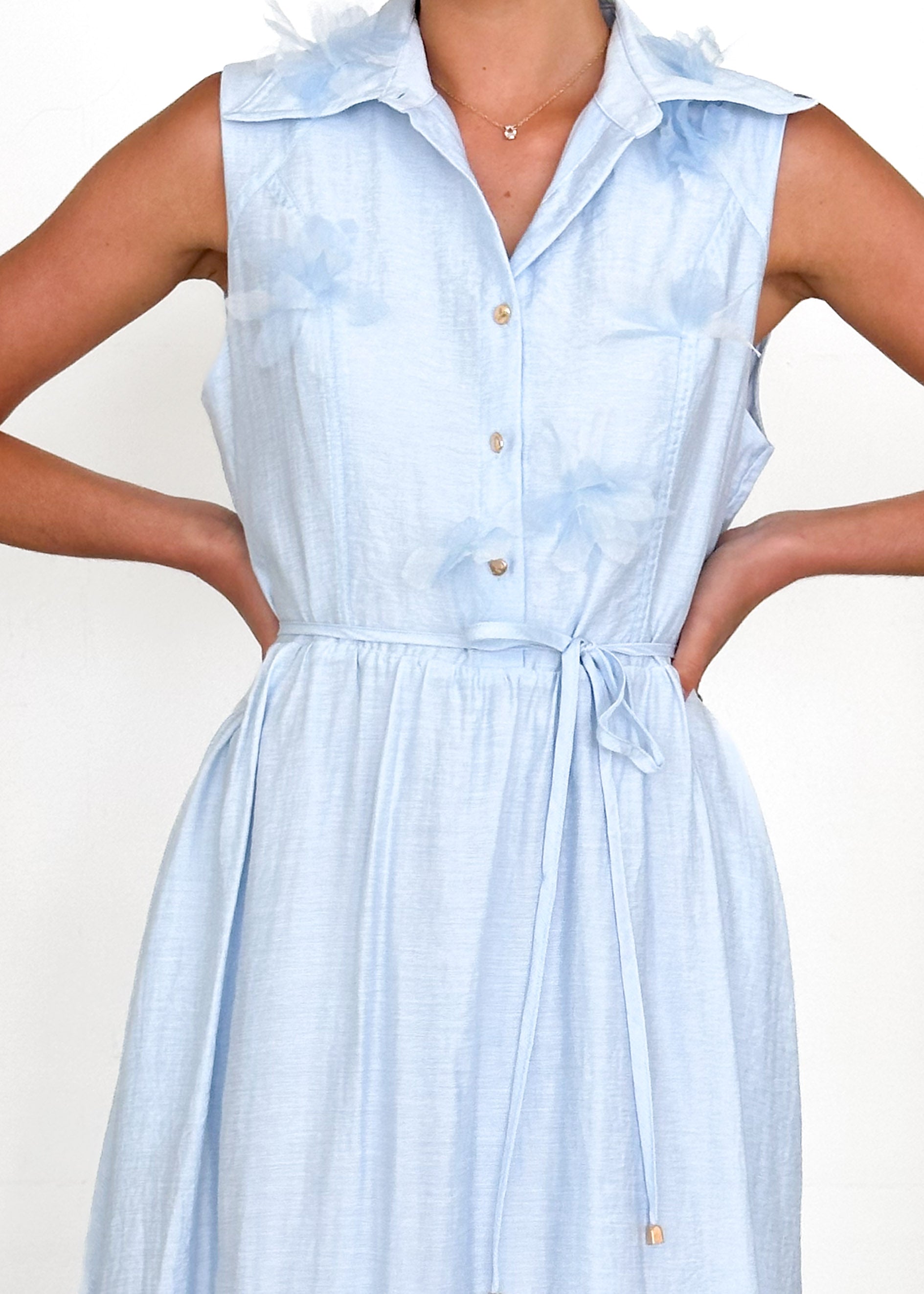 Jodi Maxi Dress - Powder Blue