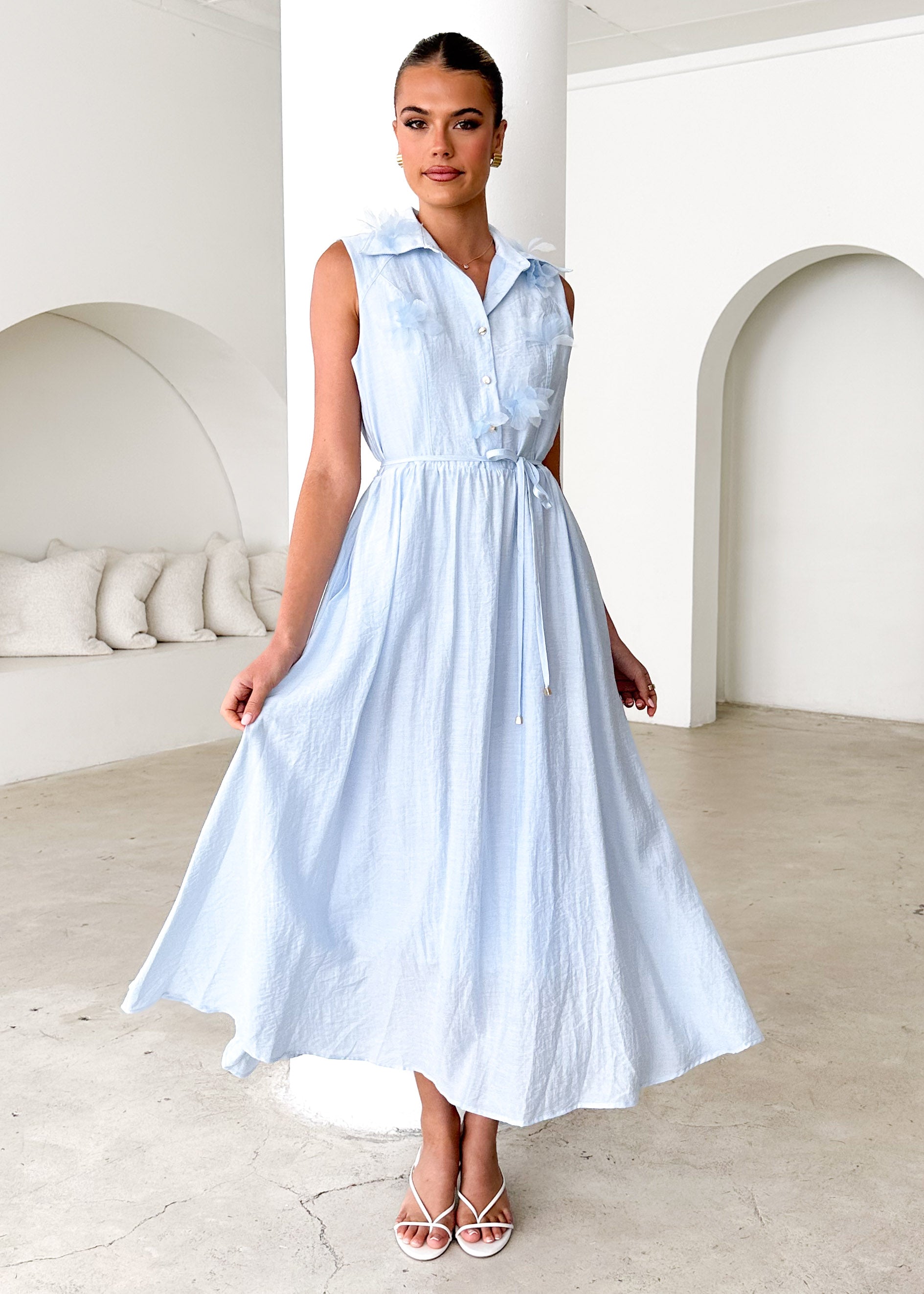 Jodi Maxi Dress - Powder Blue