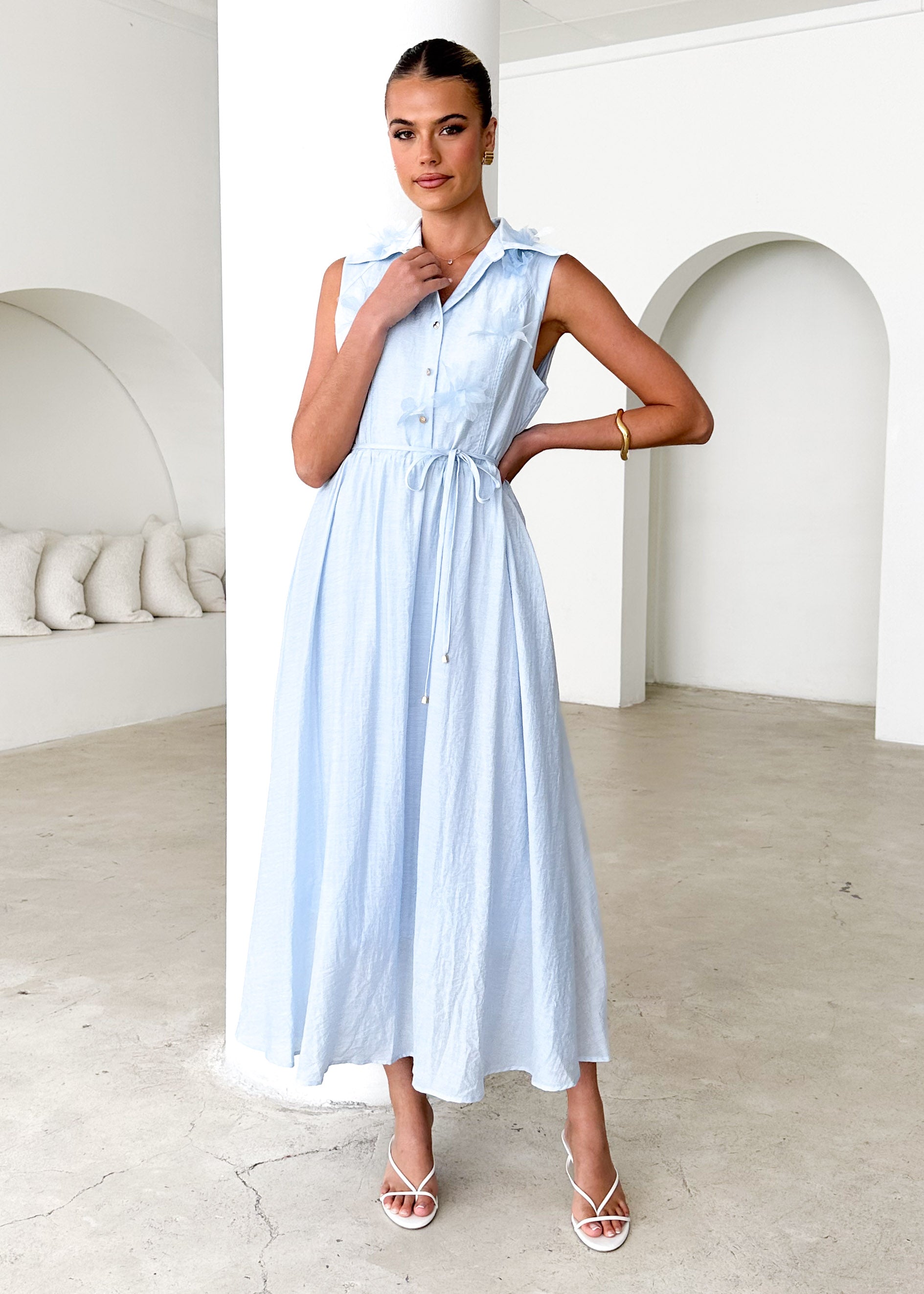 Jodi Maxi Dress - Powder Blue