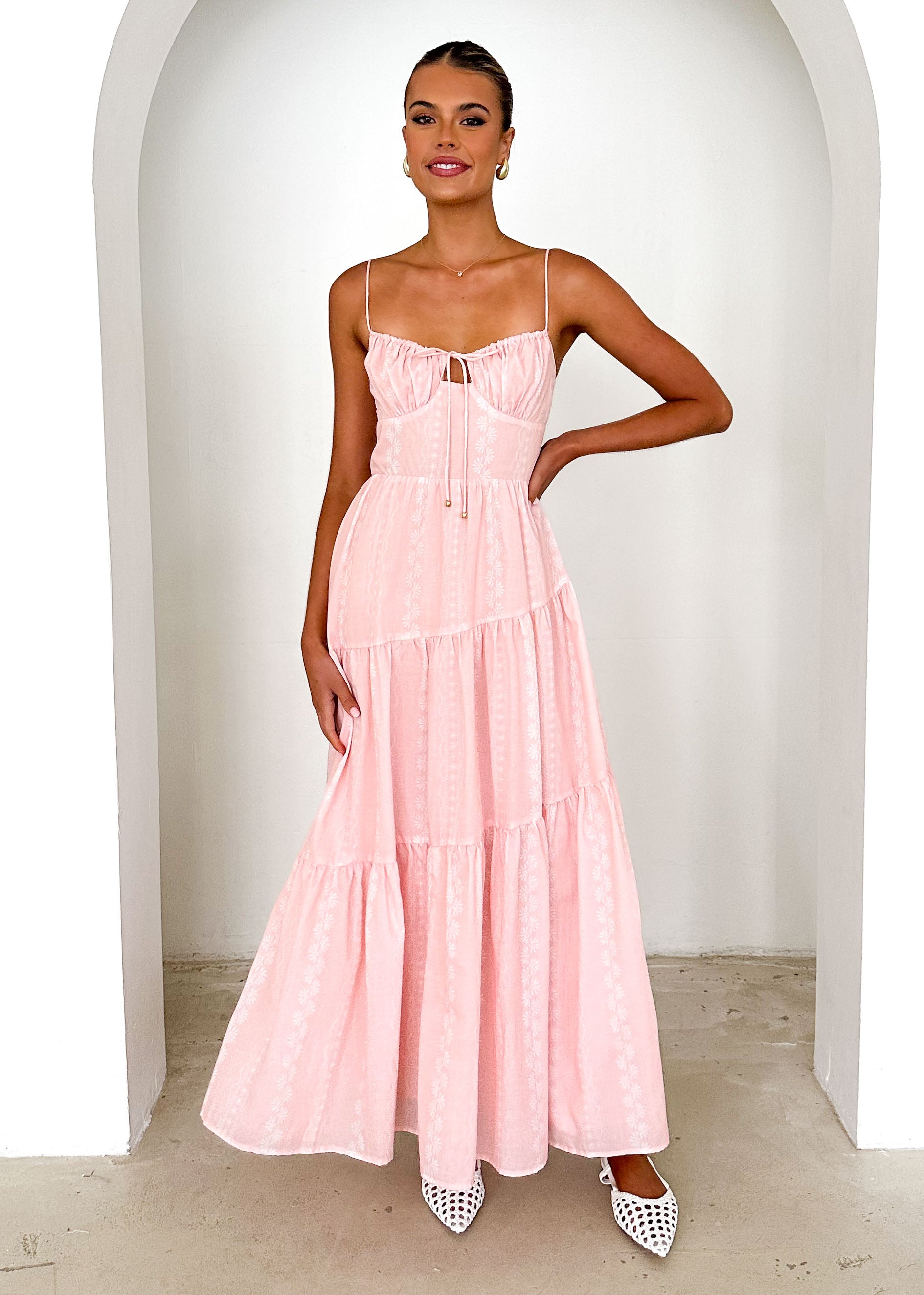 Nashville Maxi Dress - Blush