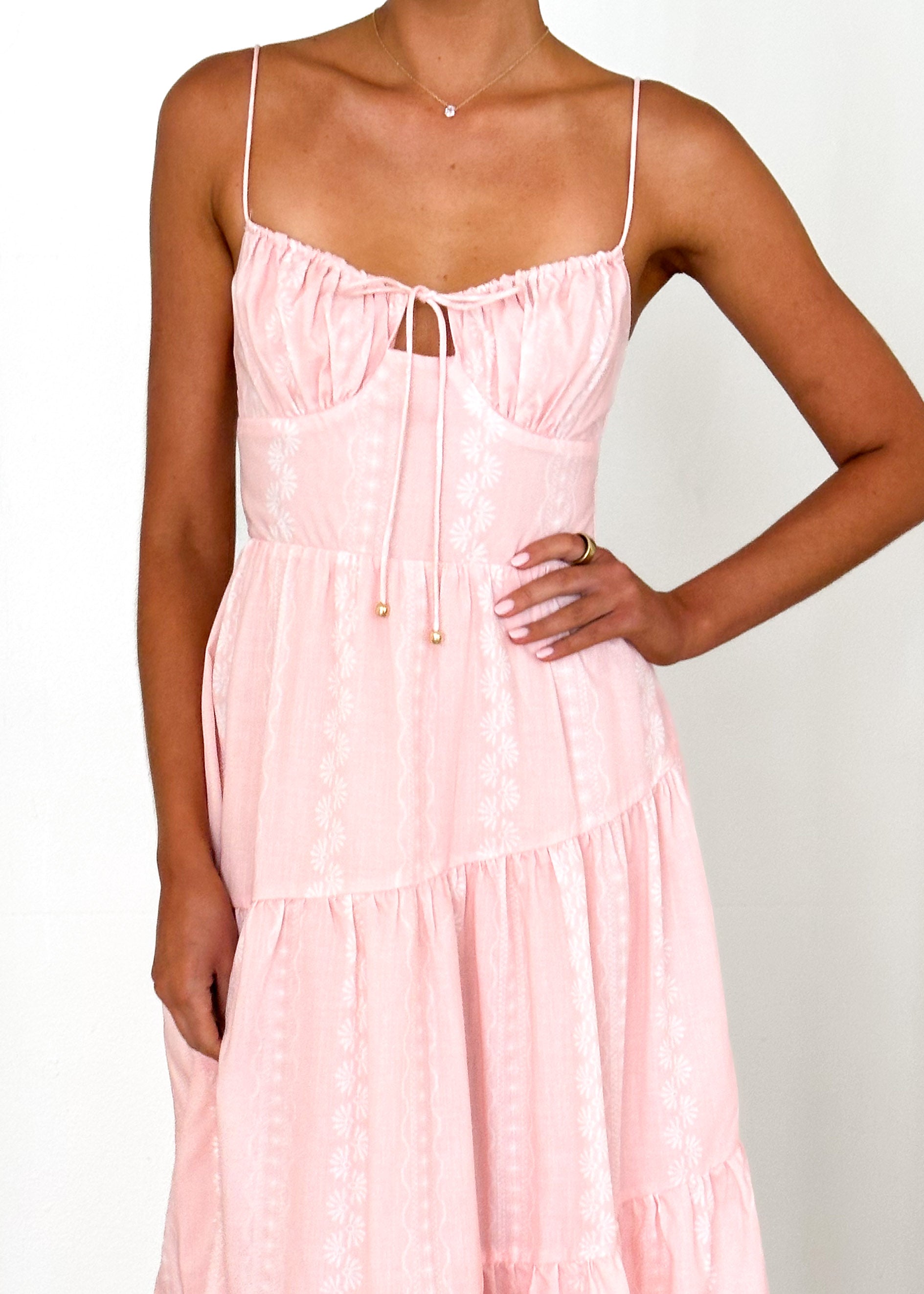 Nashville Maxi Dress - Blush