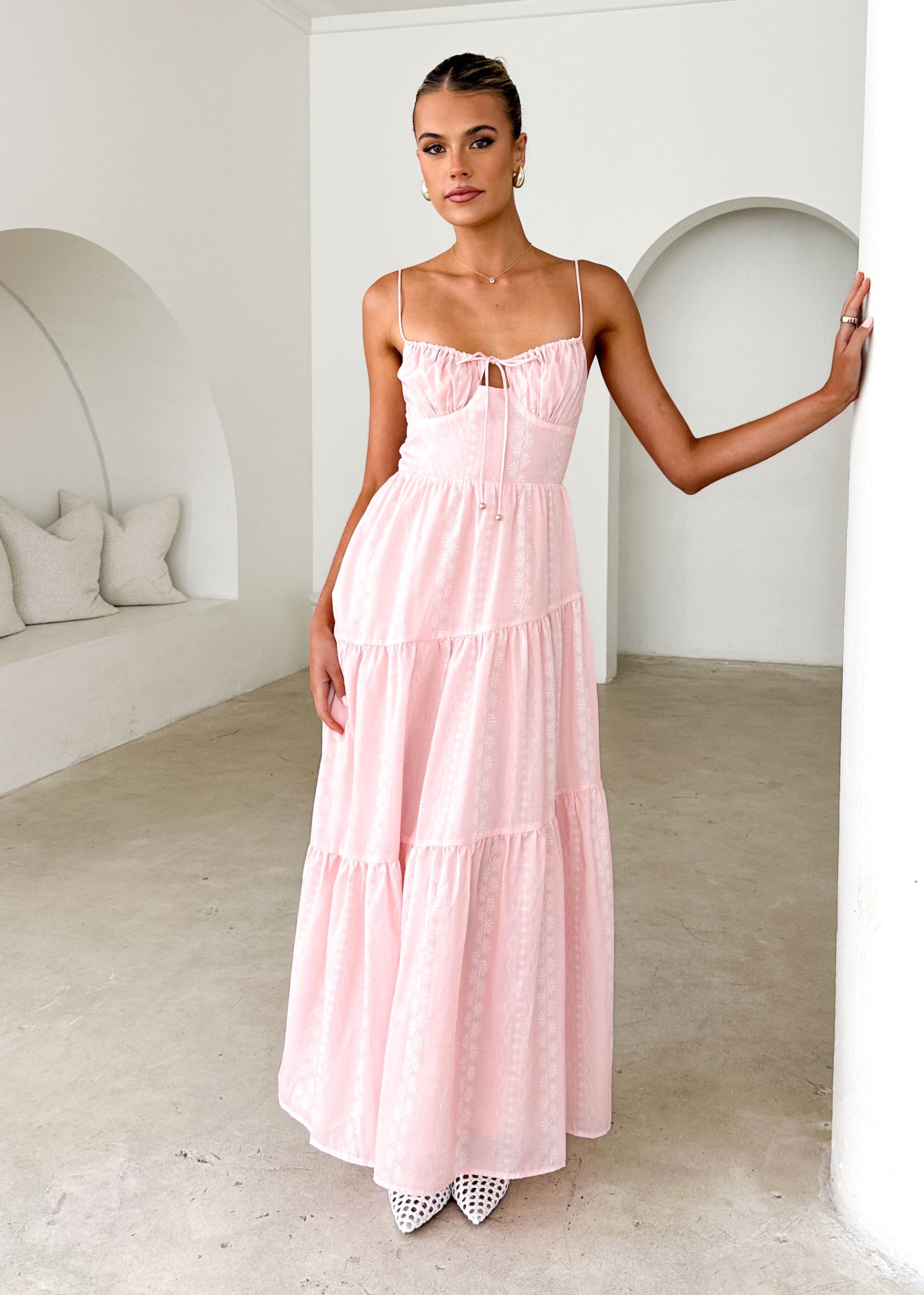 Nashville Maxi Dress - Blush