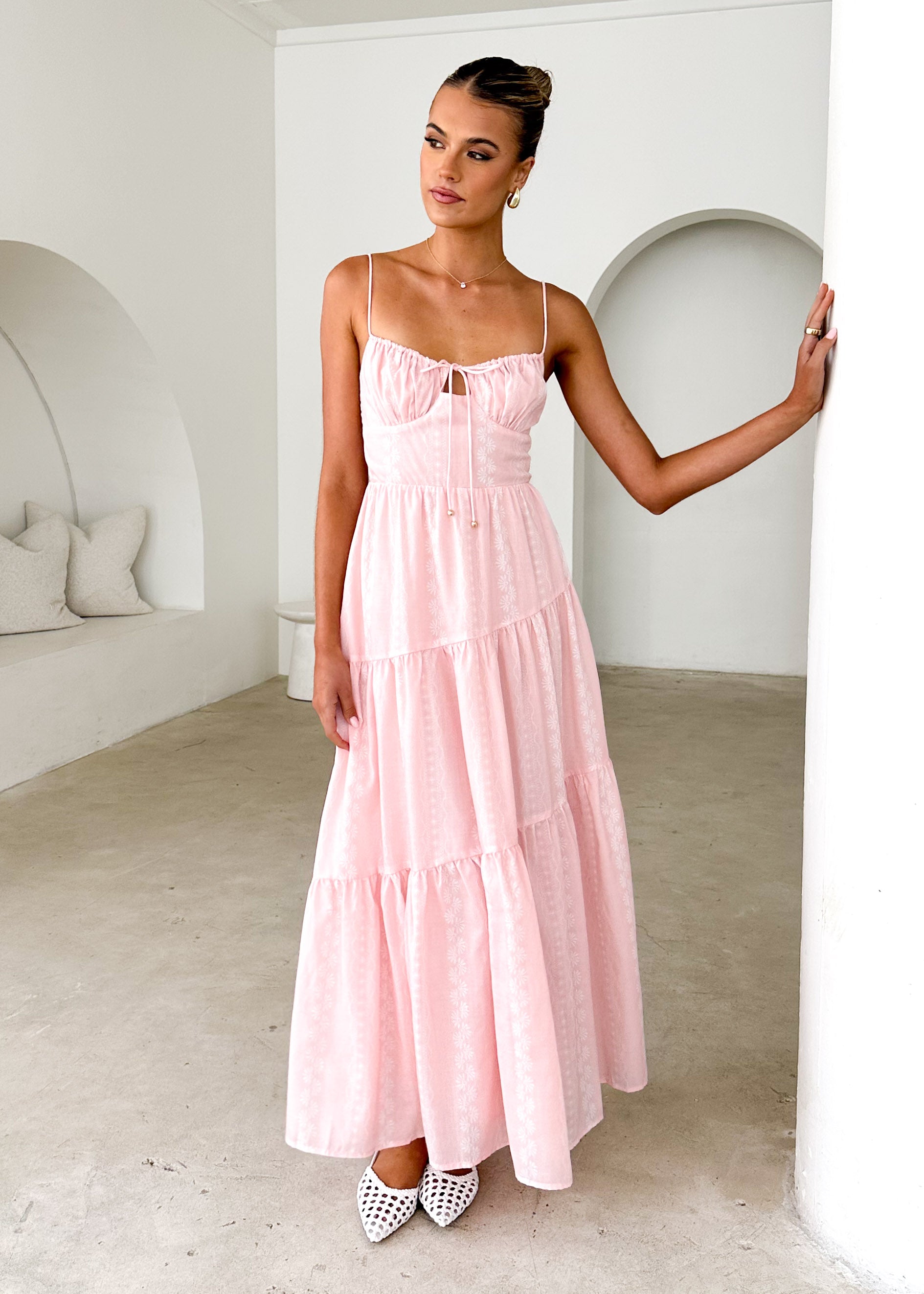 Nashville Maxi Dress - Blush