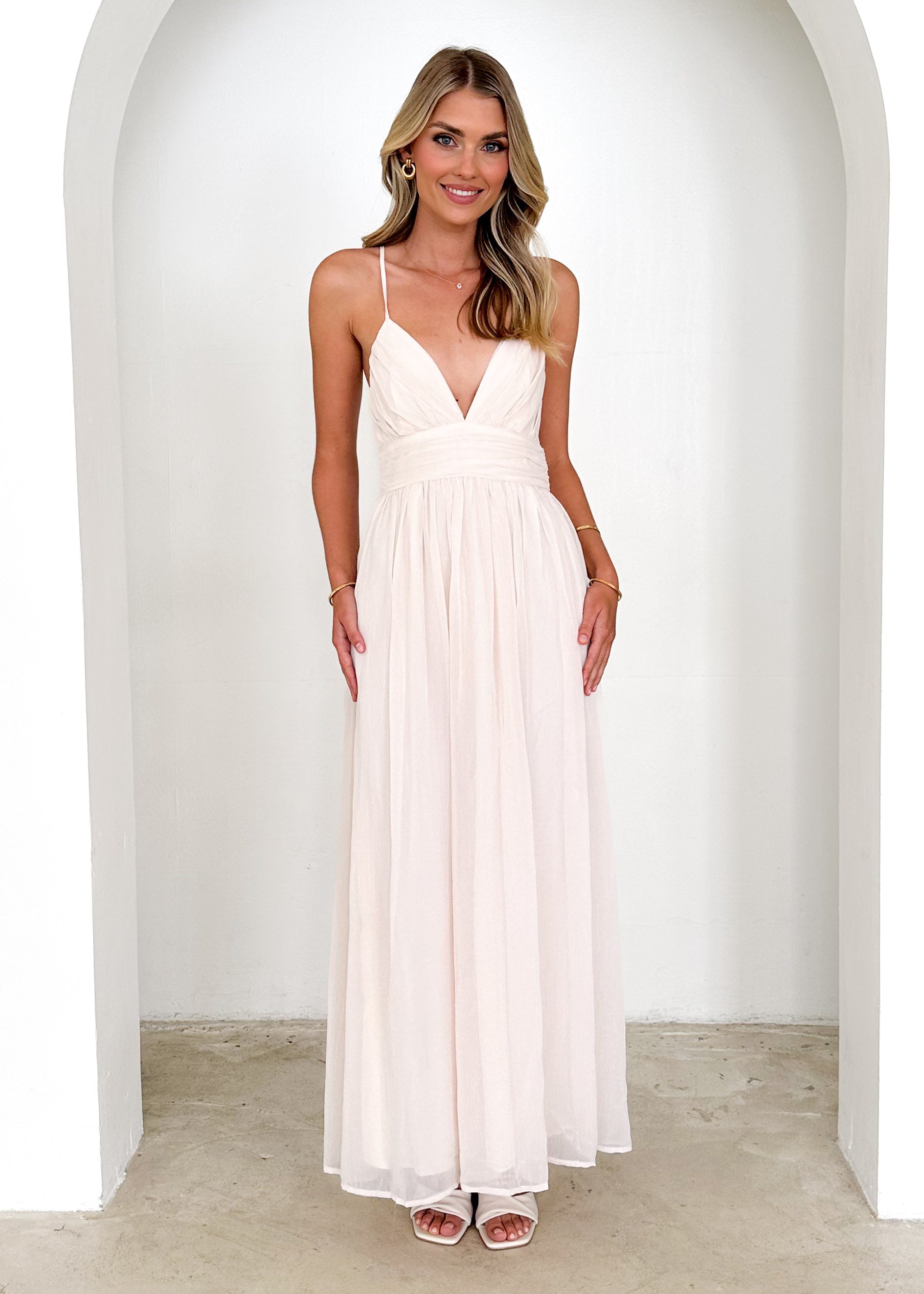 Jovie Maxi Dress - Ivory