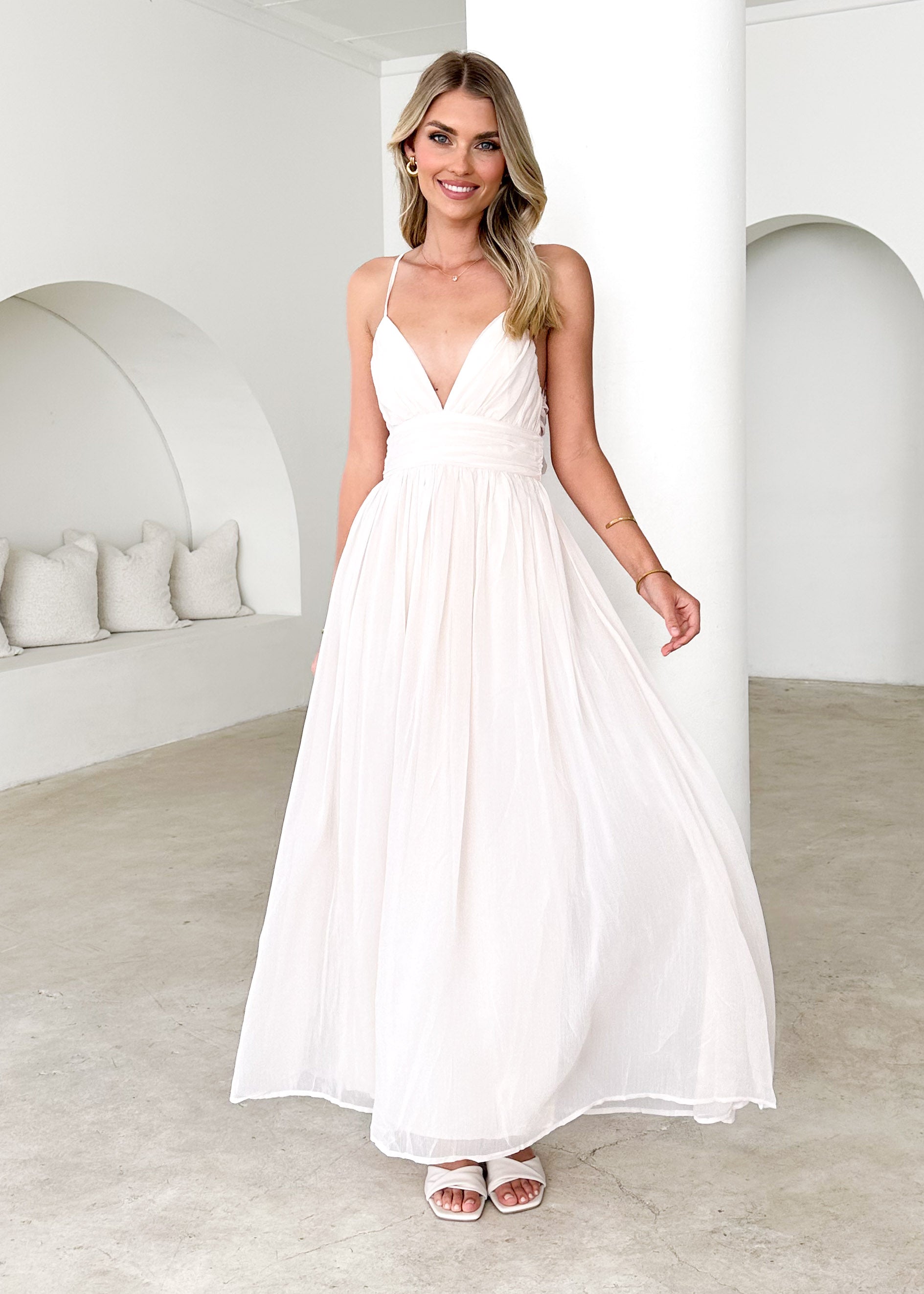 Jovie Maxi Dress - Ivory