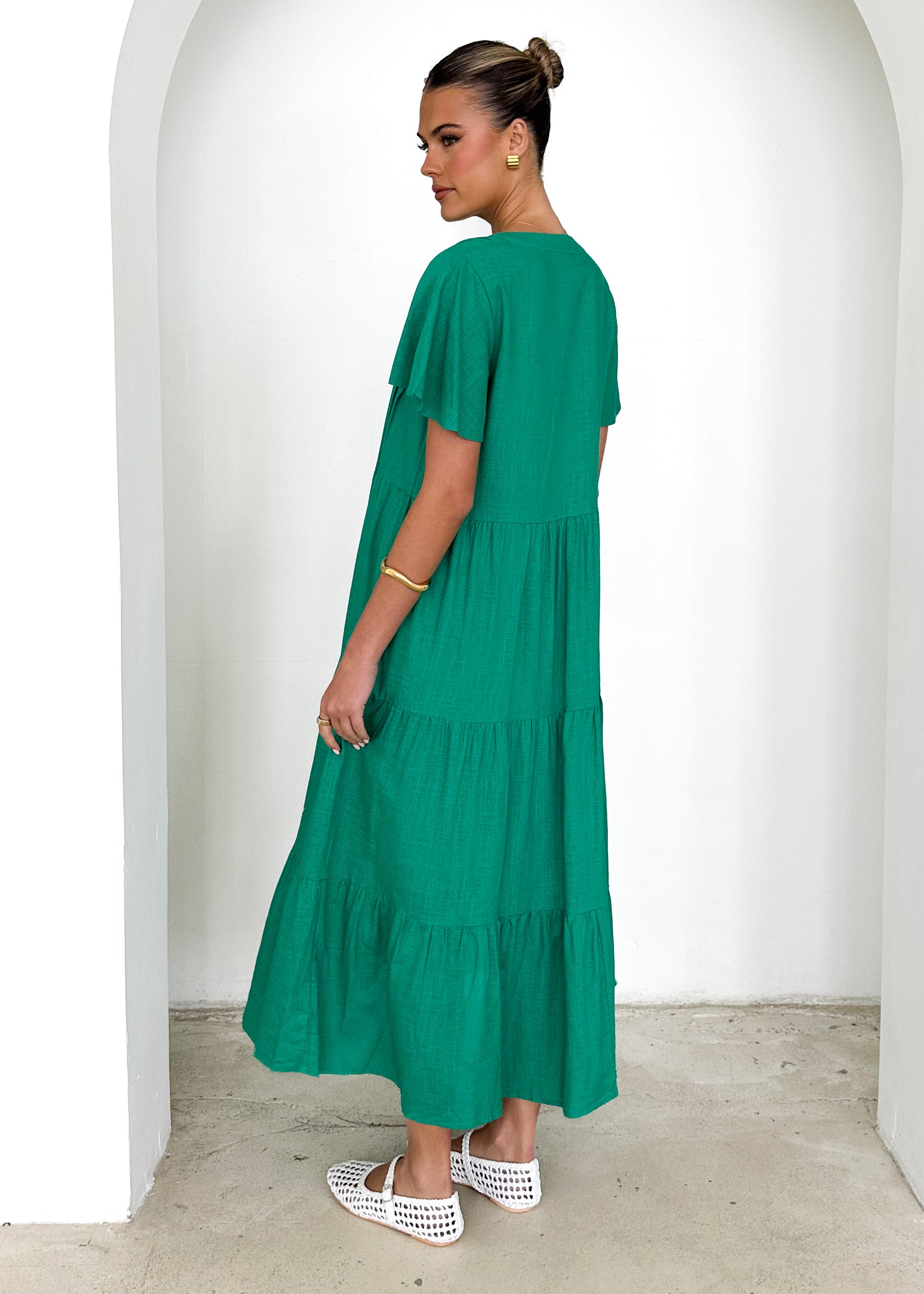 Niaomi Maxi Dress - Green